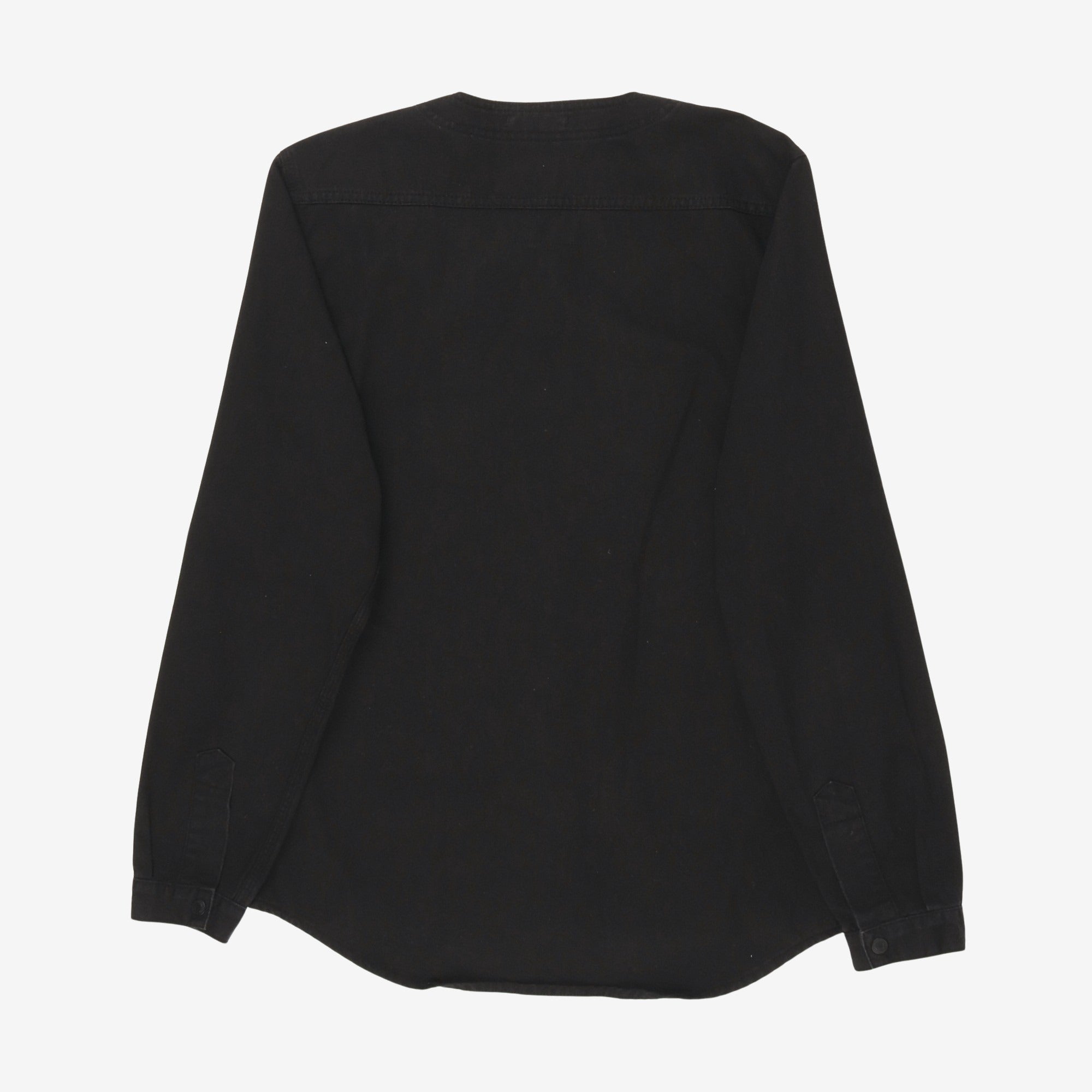 Collarless Work Shirt