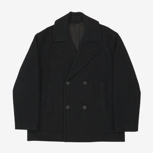 Wool Blend Pea Coat