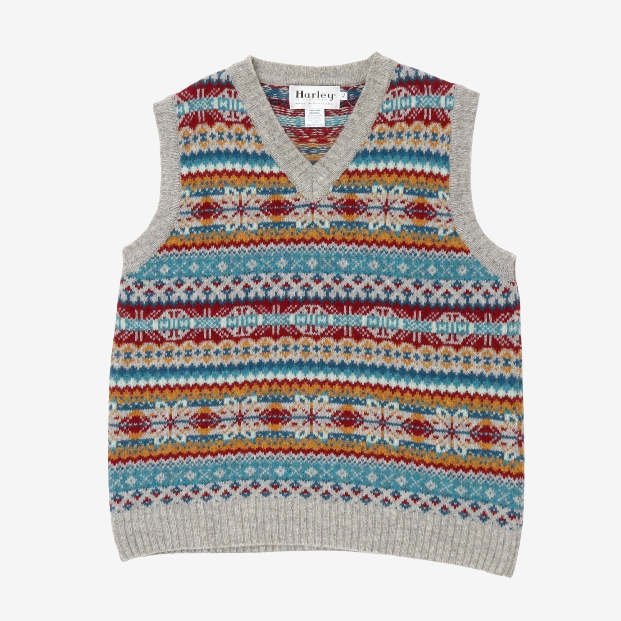 Fair Isle Wool Vest