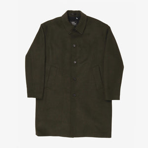 Wool Curtis Overcoat