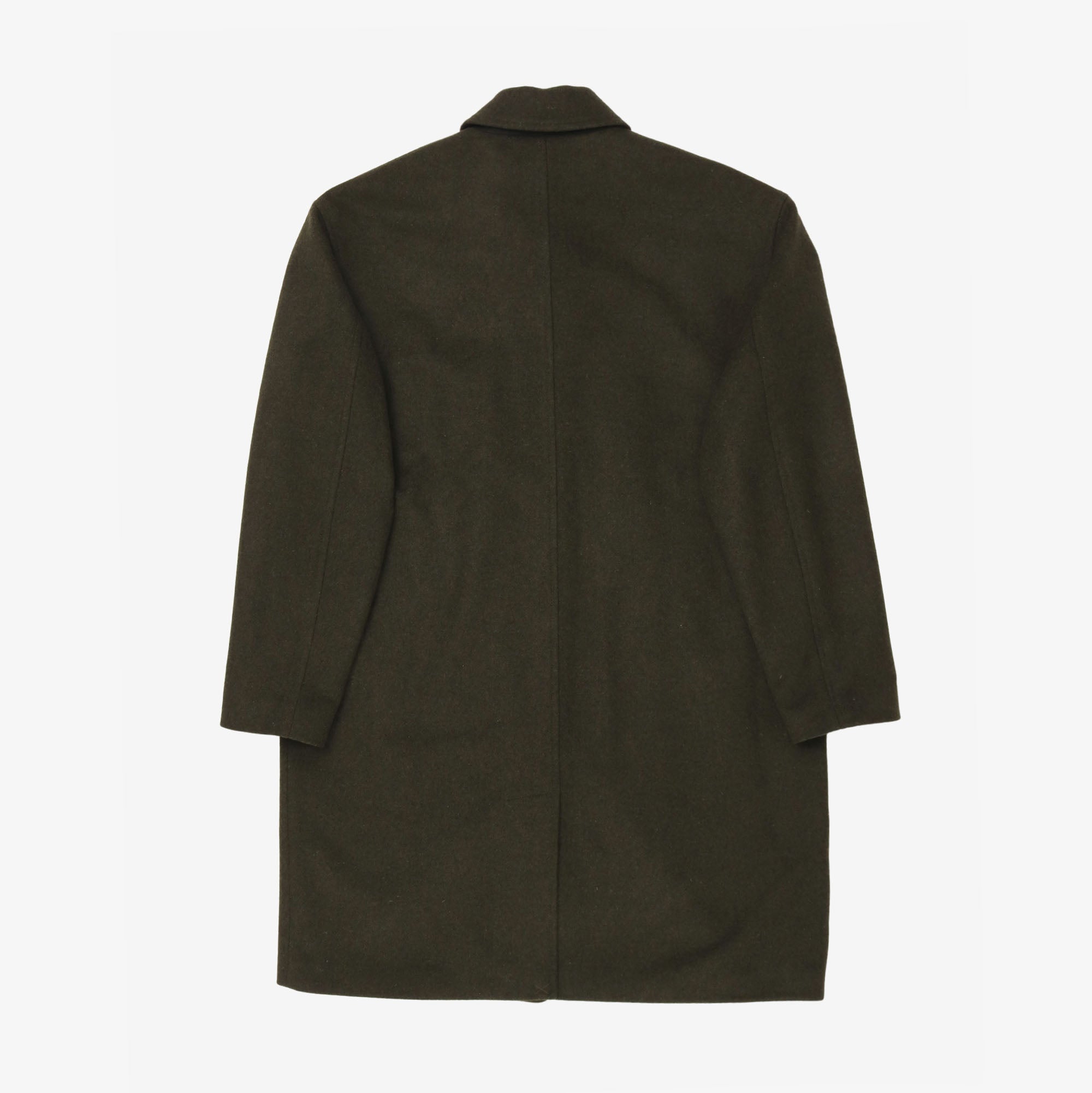 Wool Curtis Overcoat