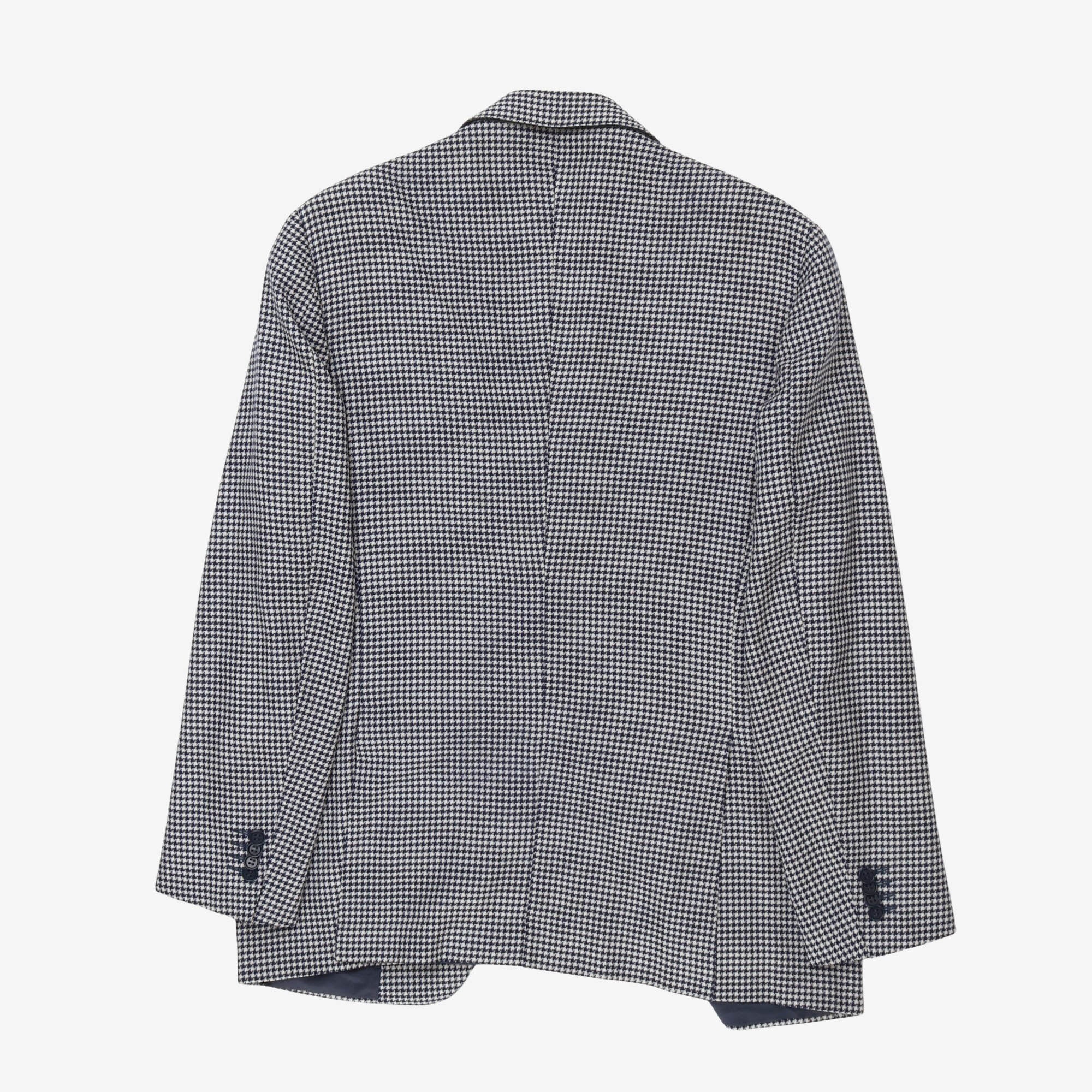 Houndstooth Check Blazer
