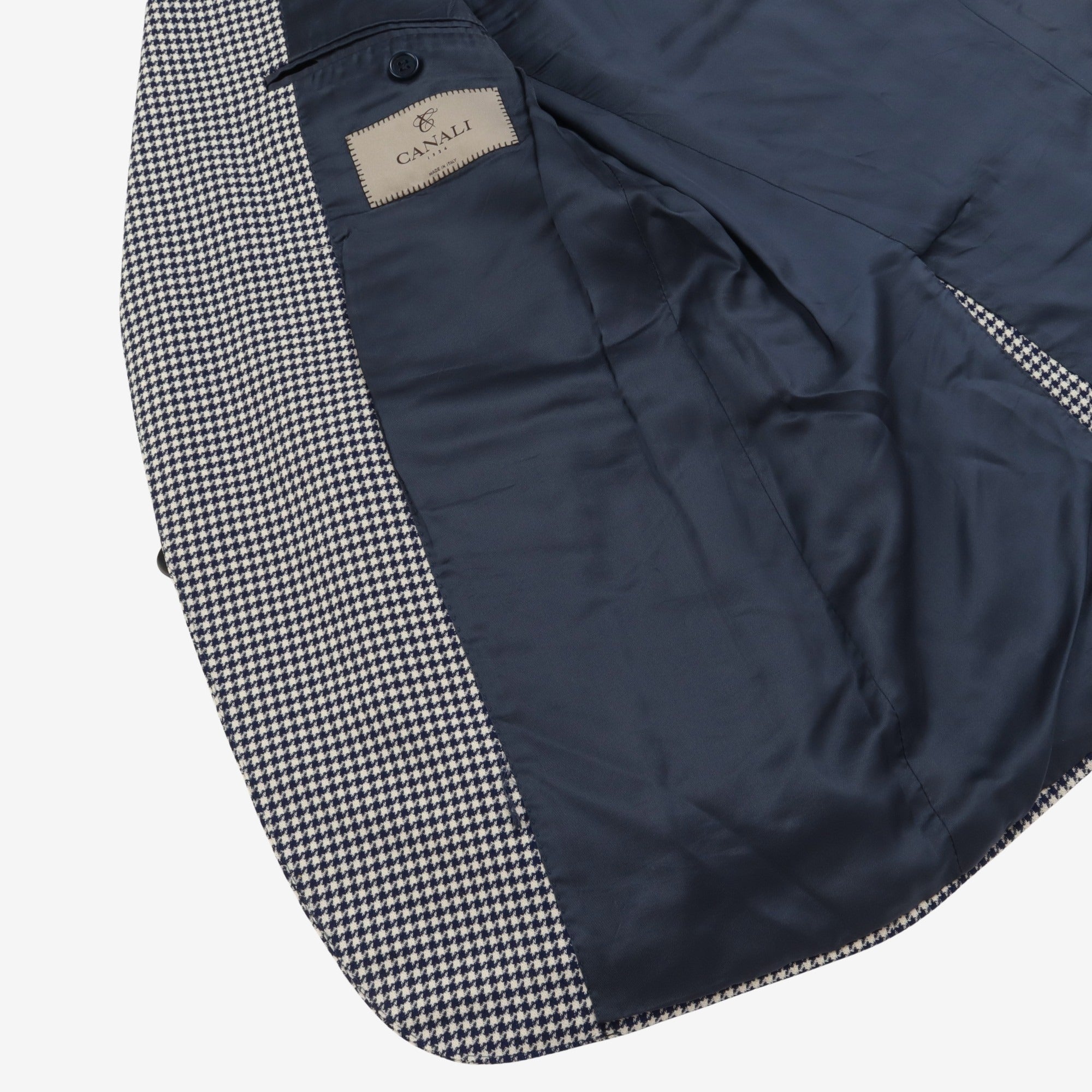 Houndstooth Check Blazer