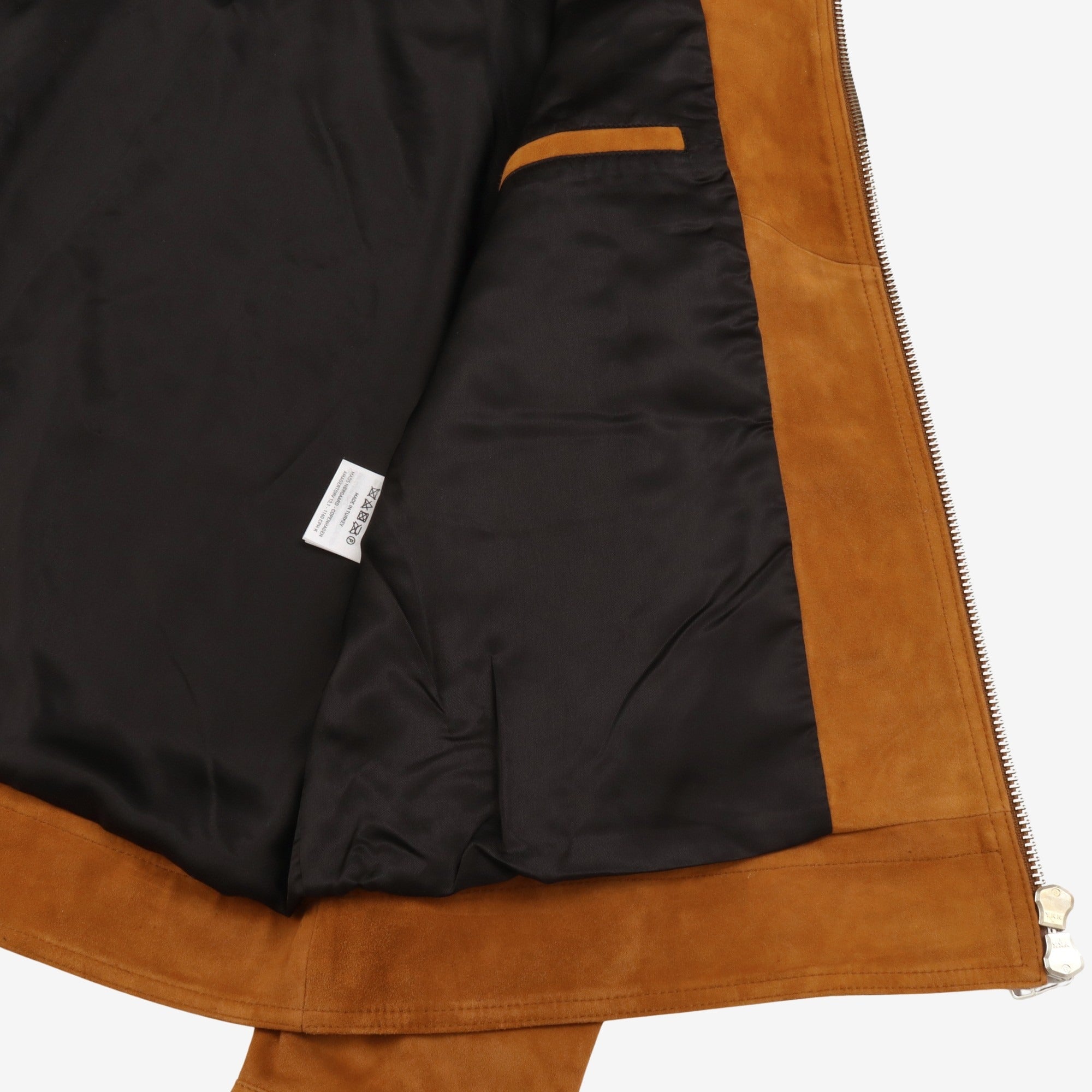 Suede Zip Jacket