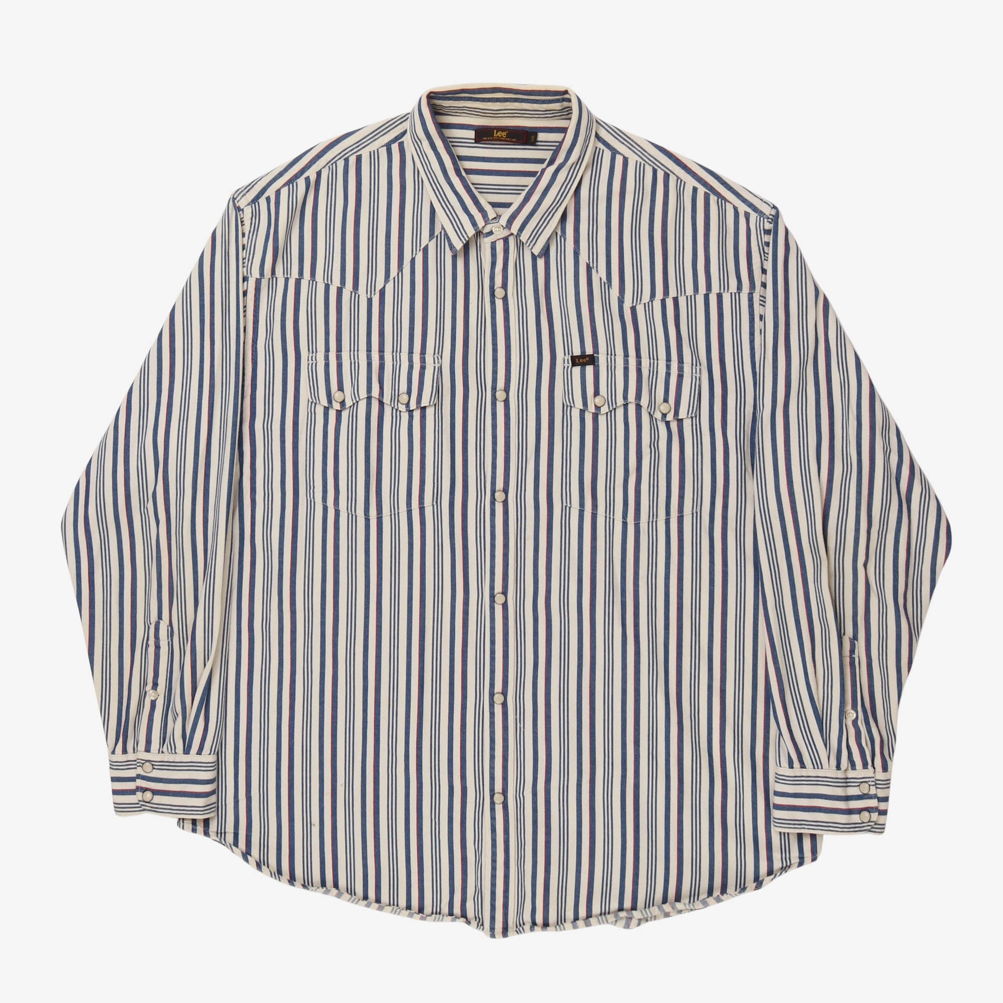 Striped Sawtooth Western Shirt