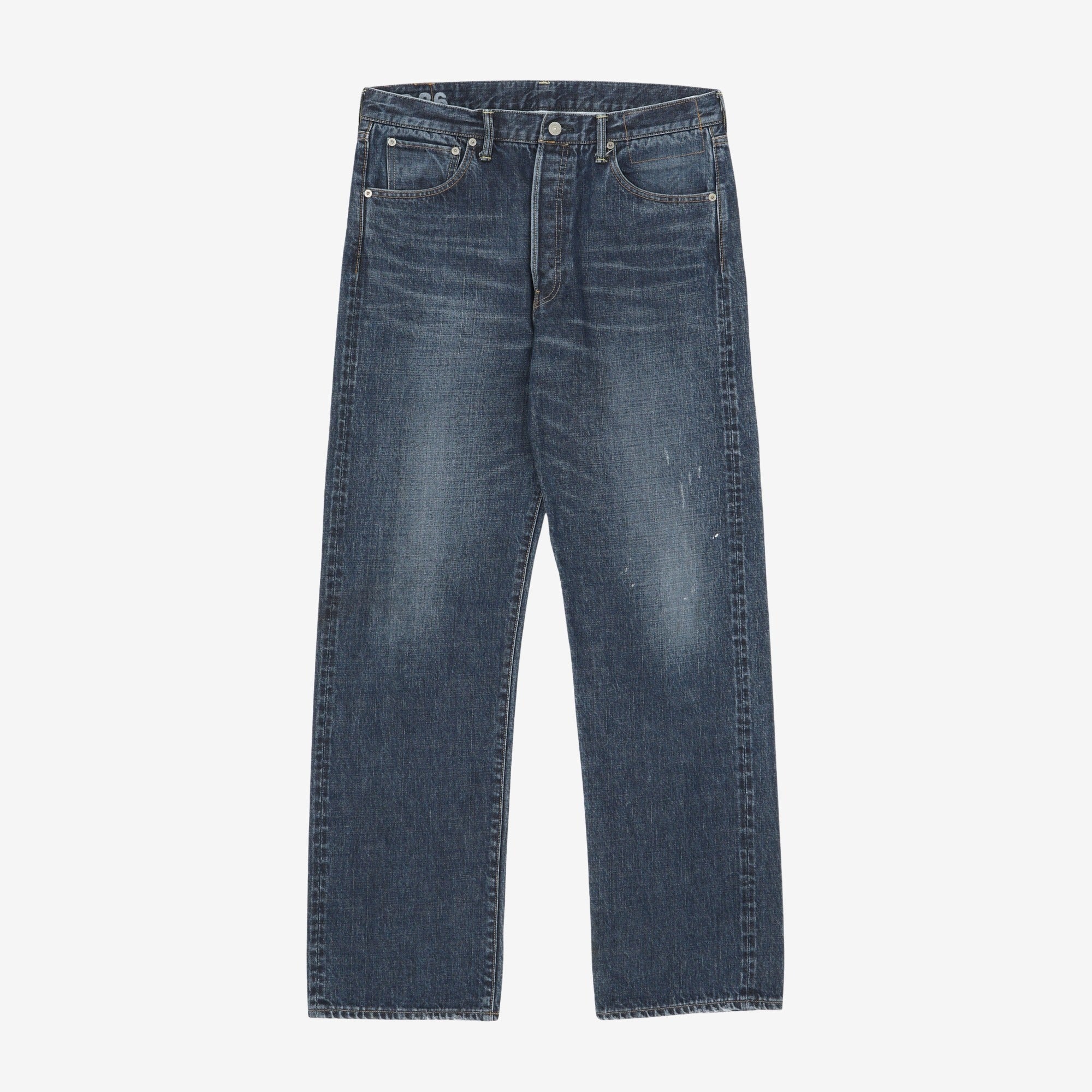 Social Sculpture 01 Damaged Selvedge Denim (35W x 32L)