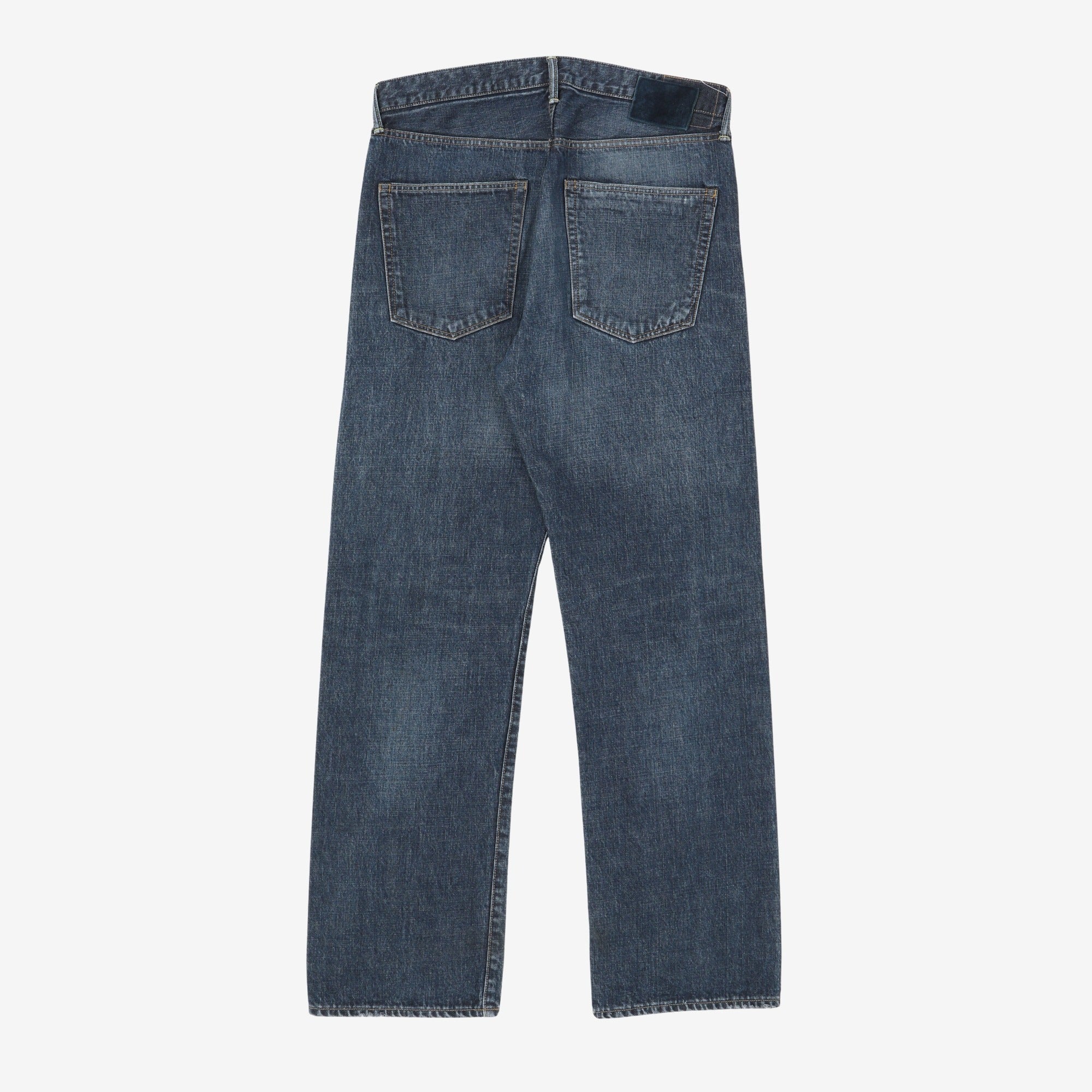 Social Sculpture 01 Damaged Selvedge Denim (35W x 32L)