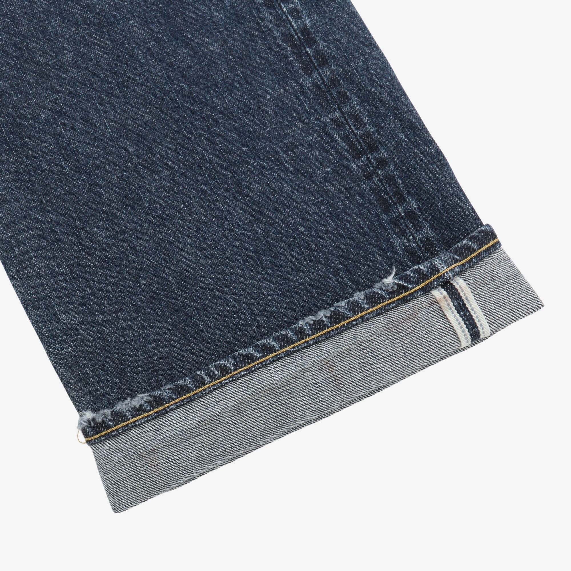 Social Sculpture 01 Damaged Selvedge Denim (35W x 32L)