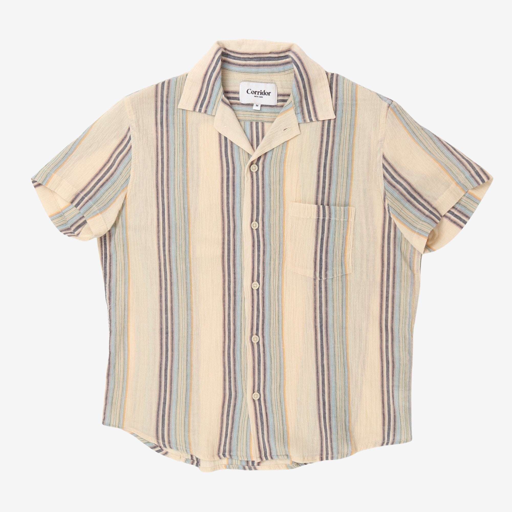 SS Camp Collar Cotton Shirt