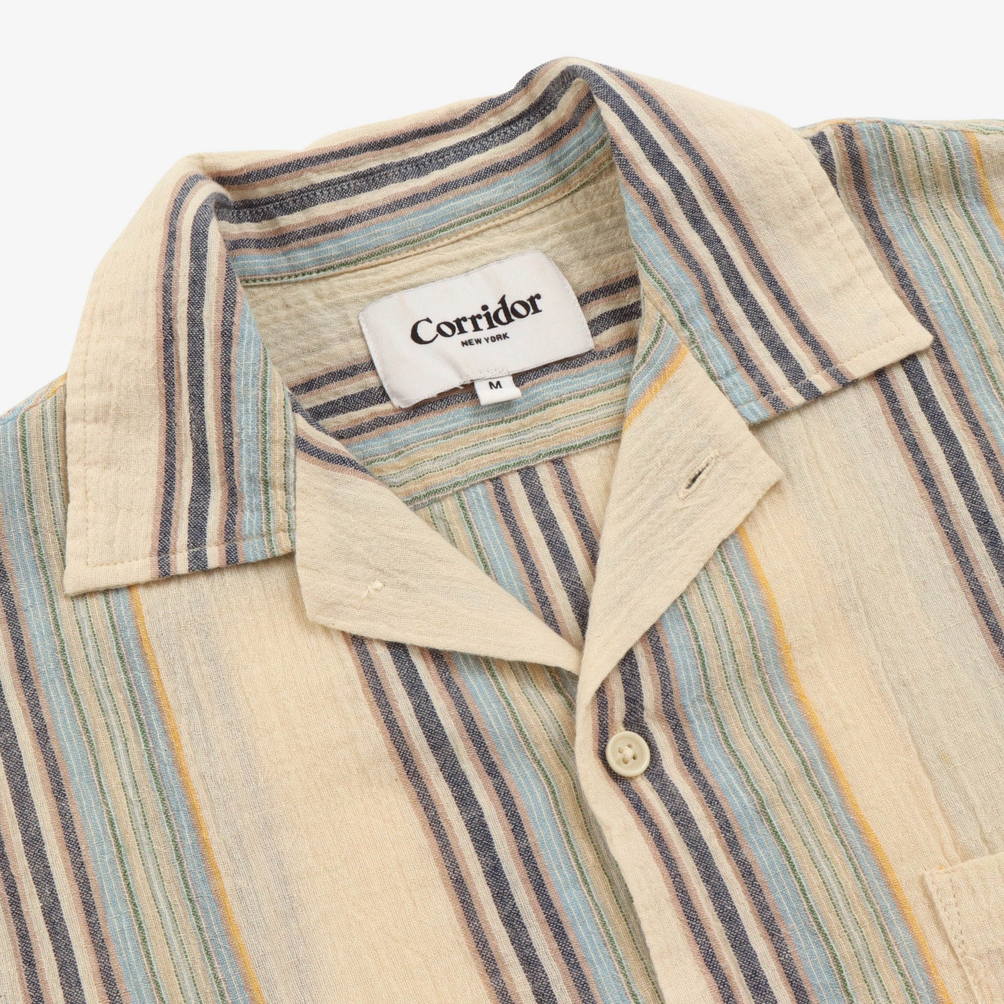 SS Camp Collar Cotton Shirt