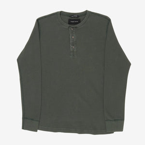 LS Waffleknit Henley