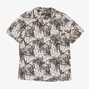 SS Open Collar Floral Shirt