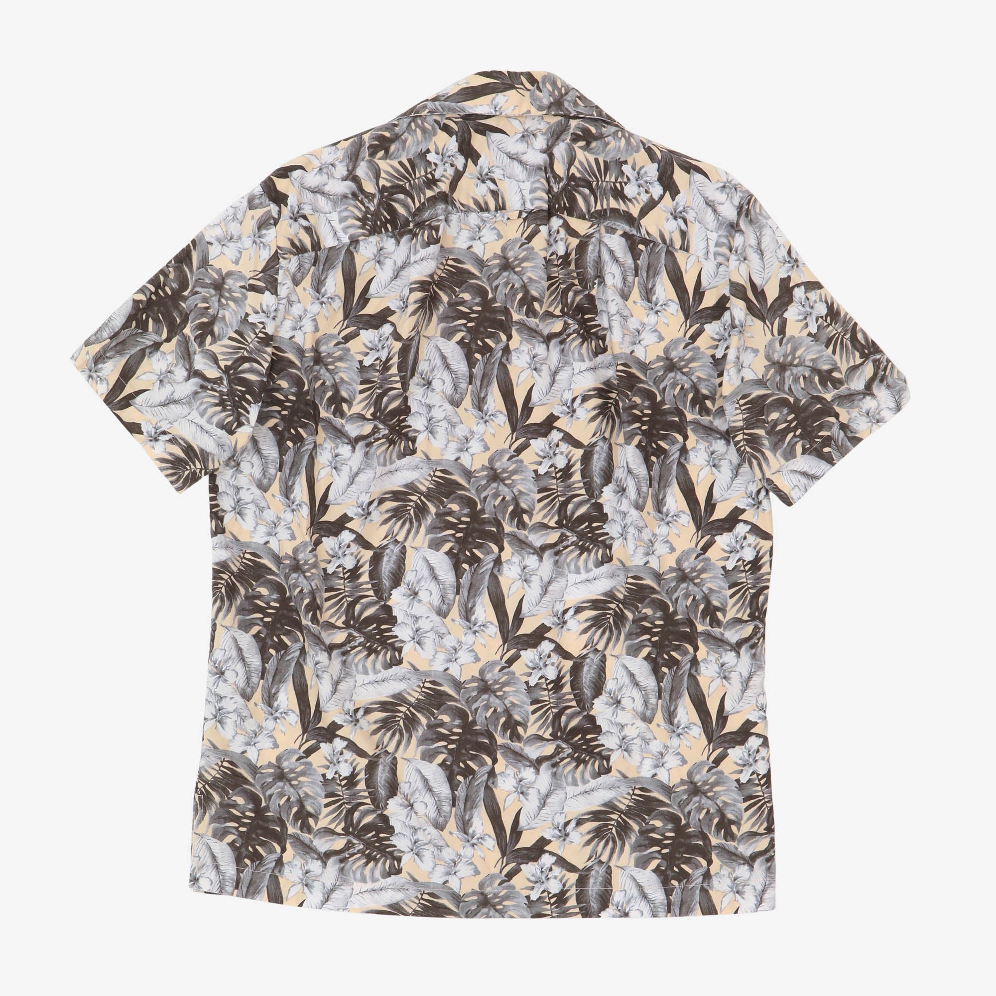 SS Open Collar Floral Shirt