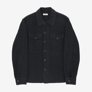 Cotton Linen Fatigue Shirt