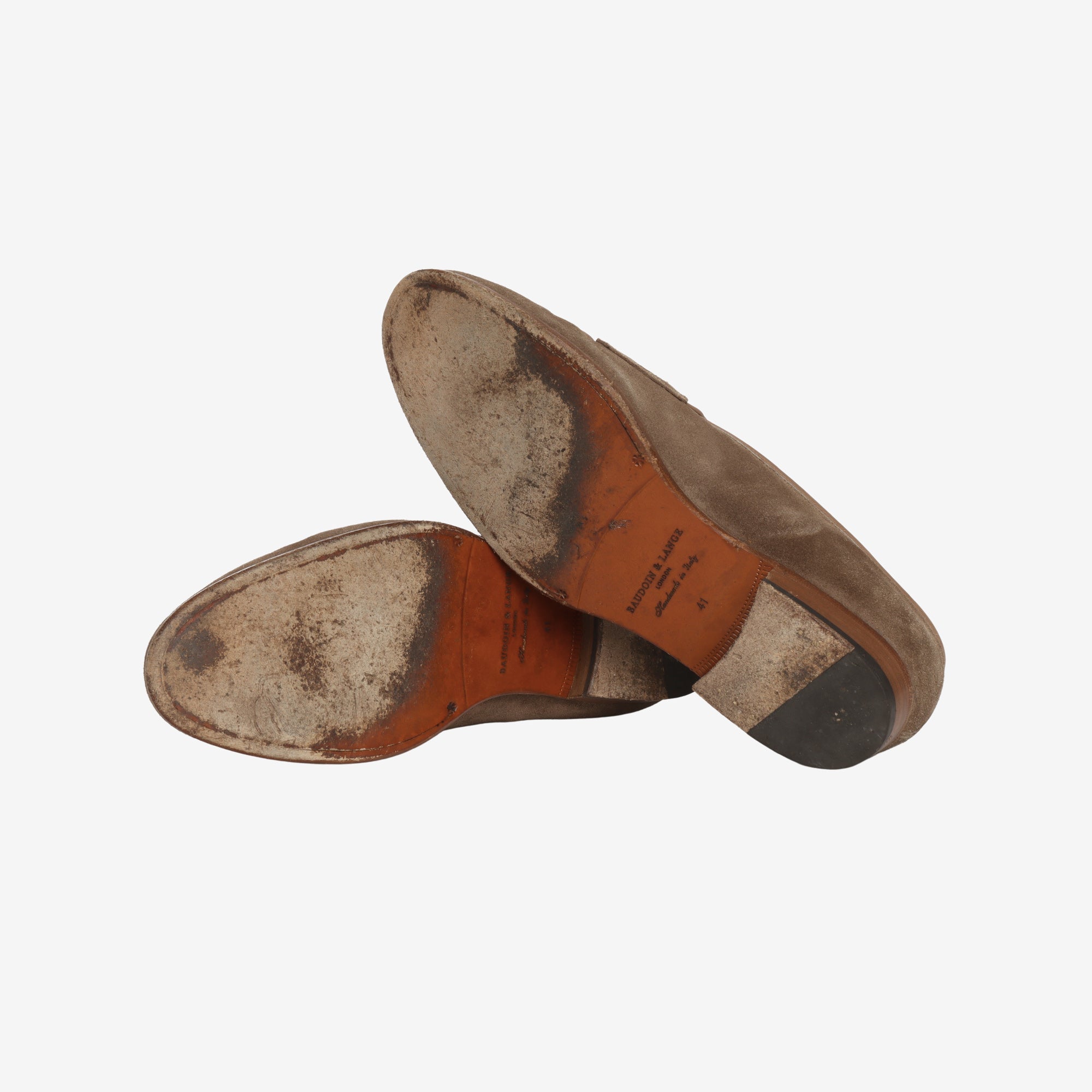 Suede Penny Loafers