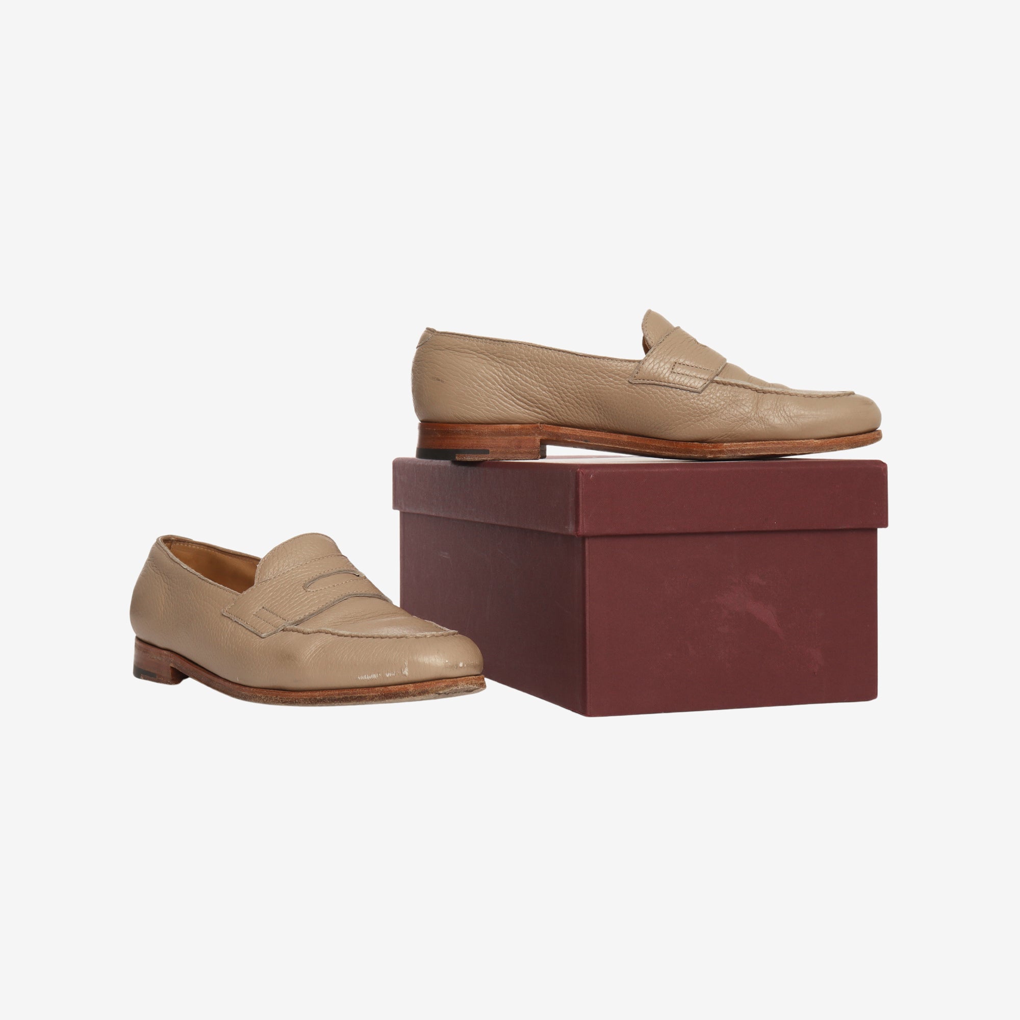 Leather Lopez Penny Loafer