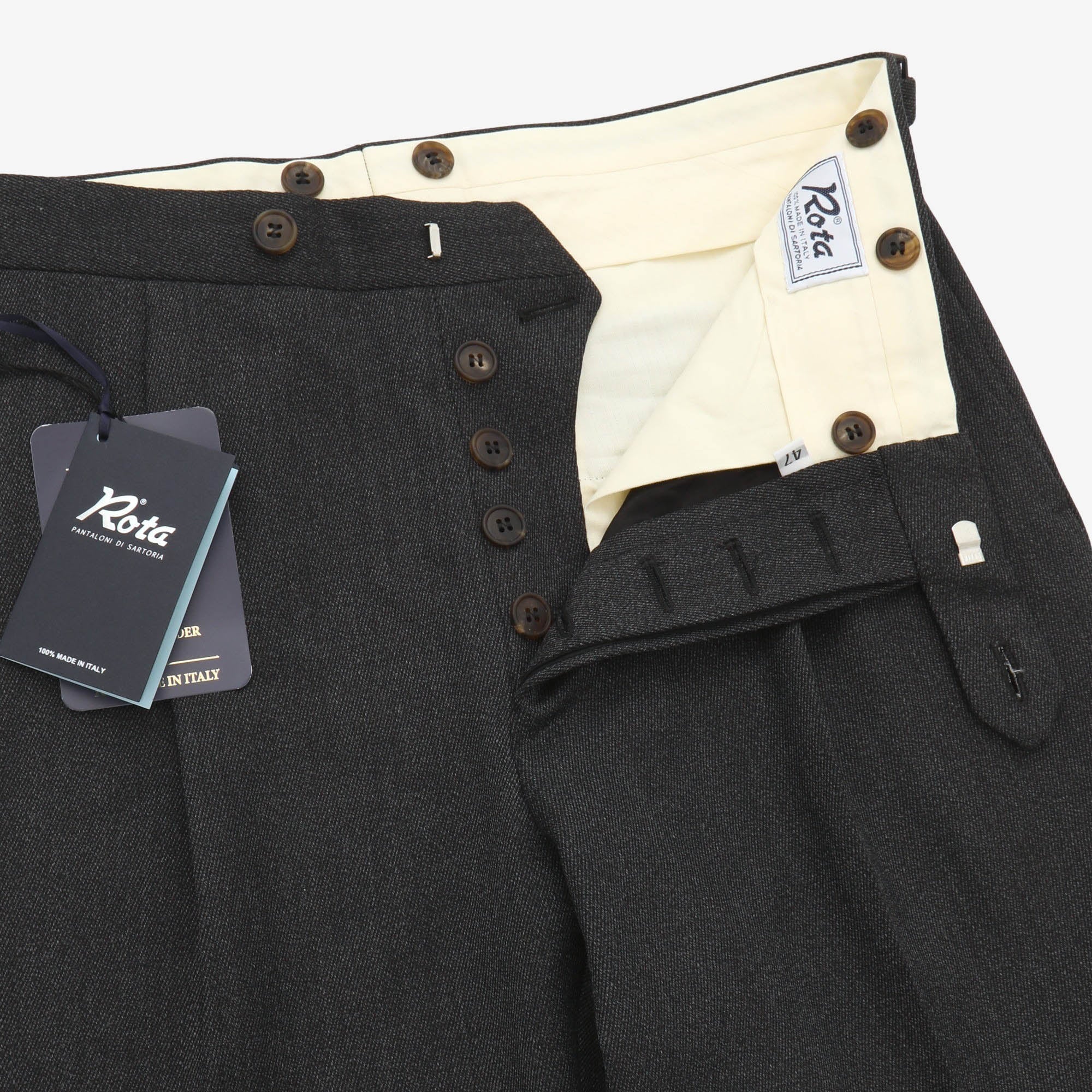 Cotton Pleated Trouser (32W x 29L)