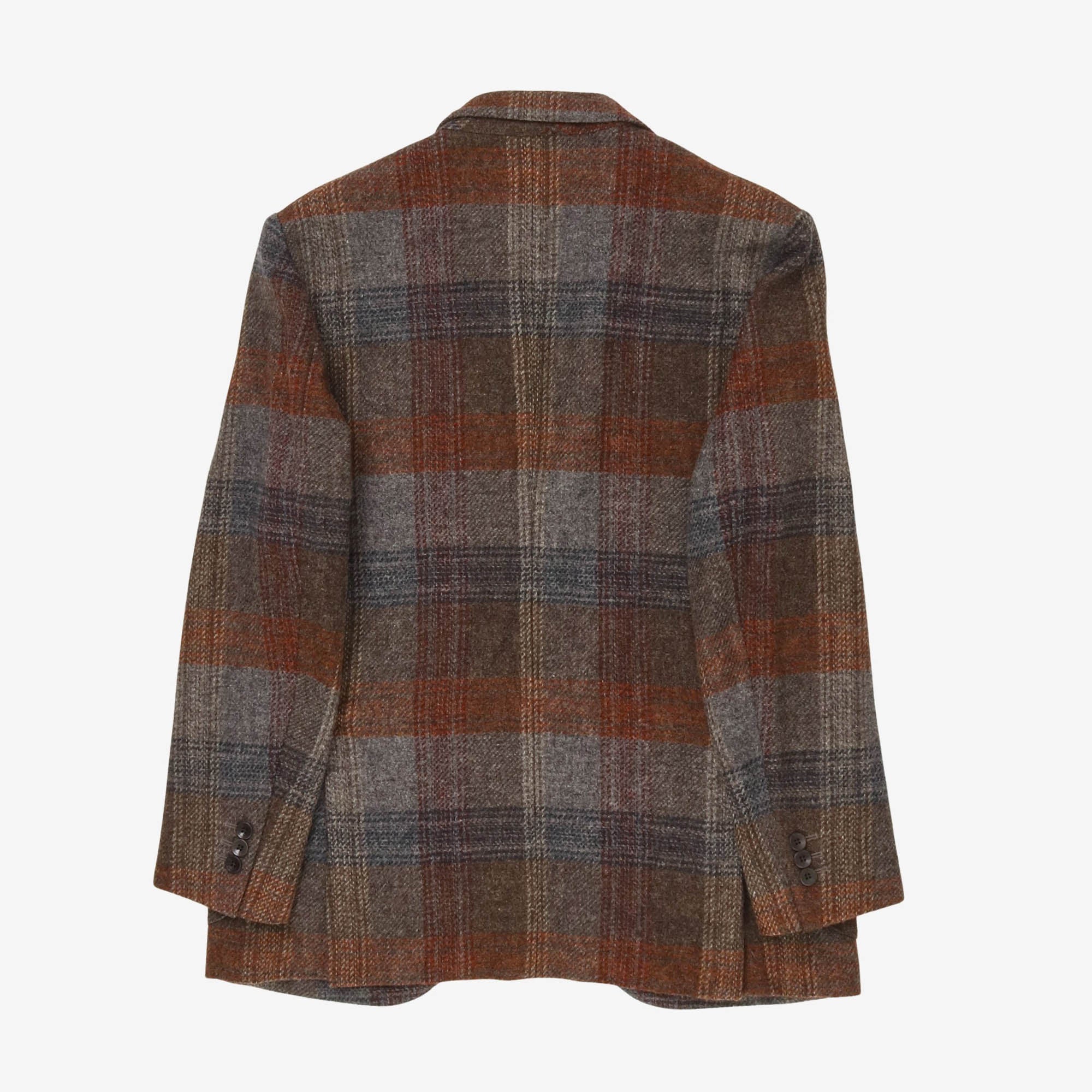 Wool Check Dover Jacket (Fits UK38)