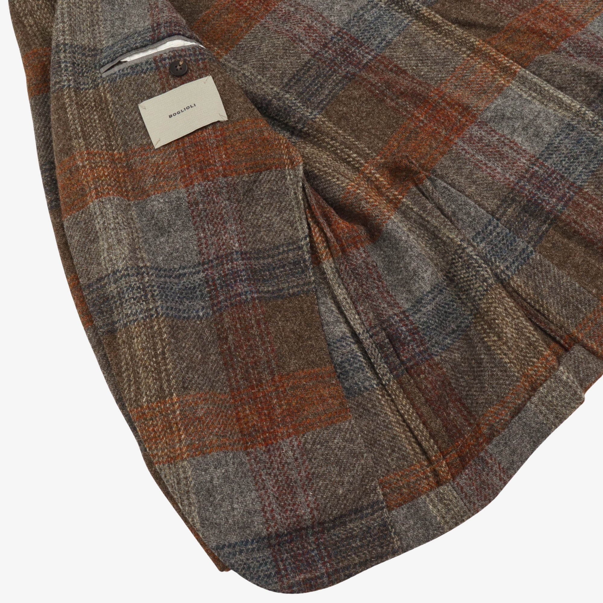Wool Check Dover Jacket (Fits UK38)