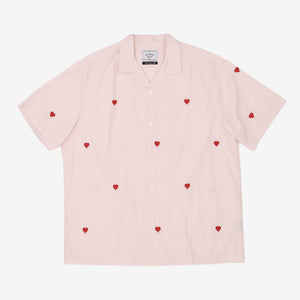 Heart Embroidered Shirt