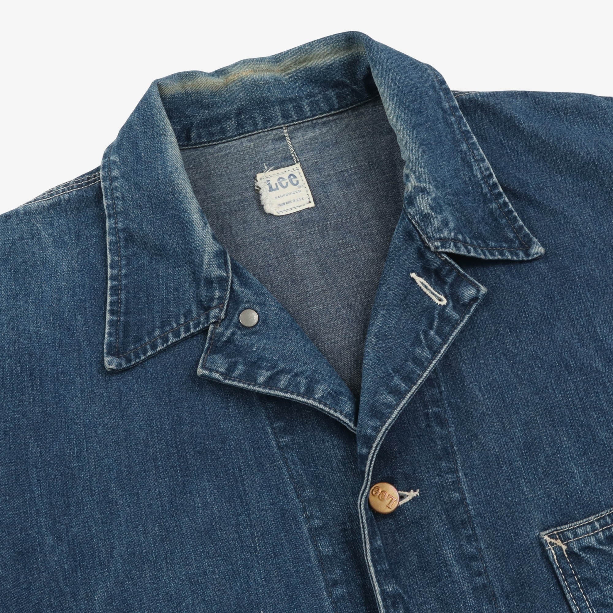 Vintage 60s/70s Denim Chore Jacket