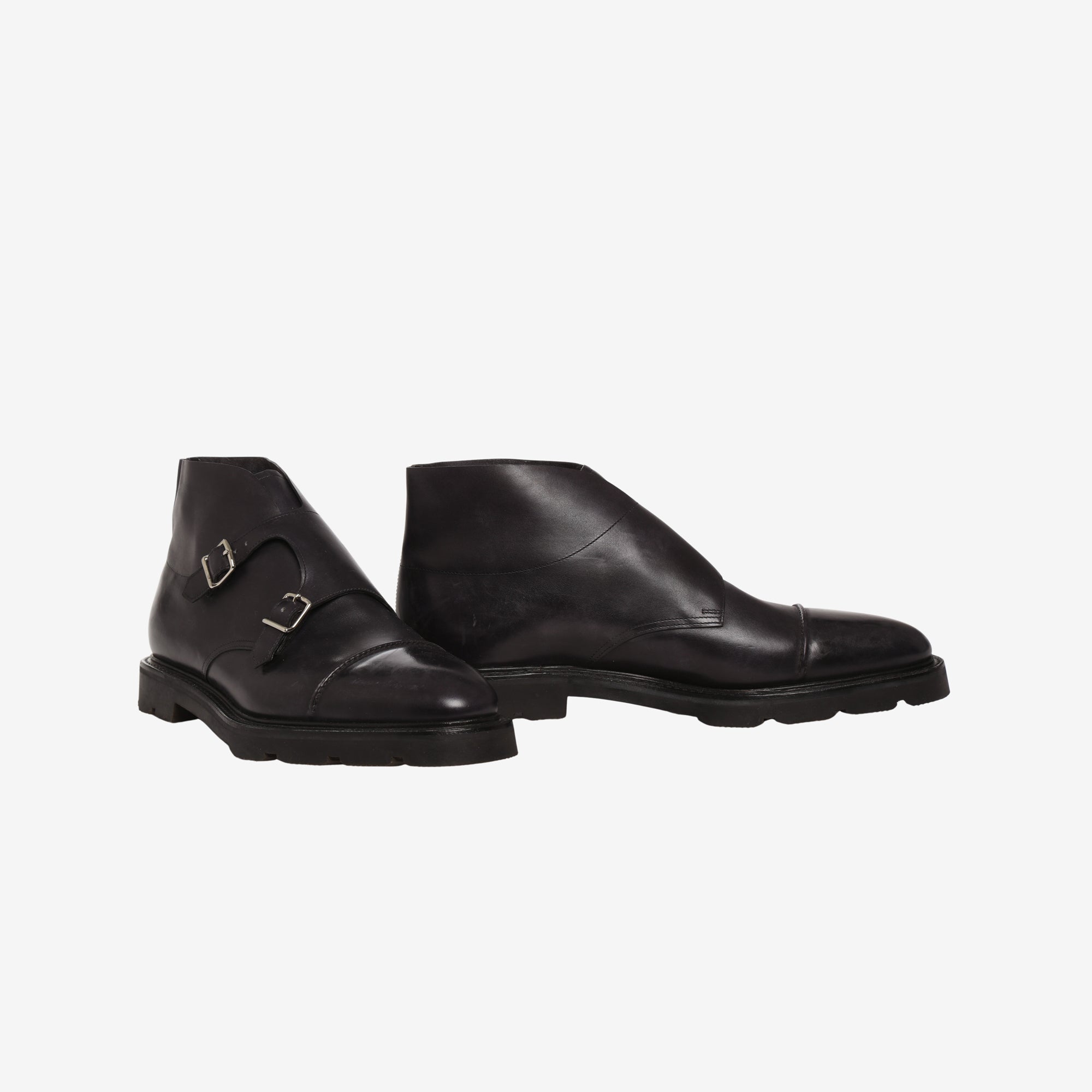 William II Monk Strap Boots + Trees