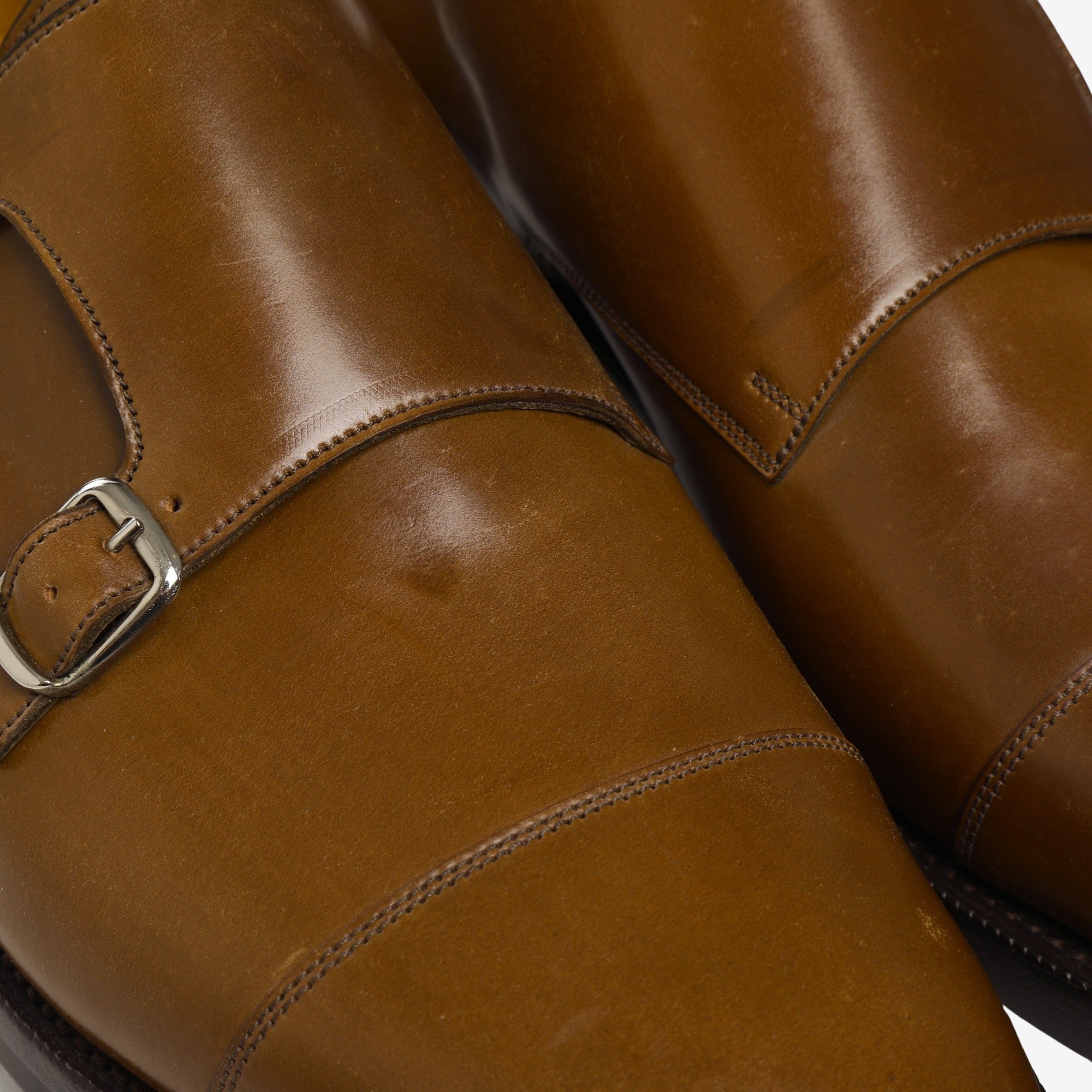 Westminster Monk Strap + Trees (Shell)