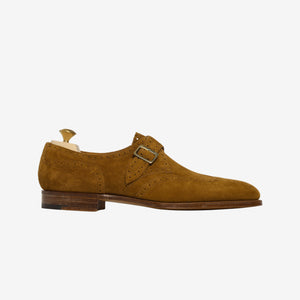 Bespoke Suede Ealing Monk Strap + Trees