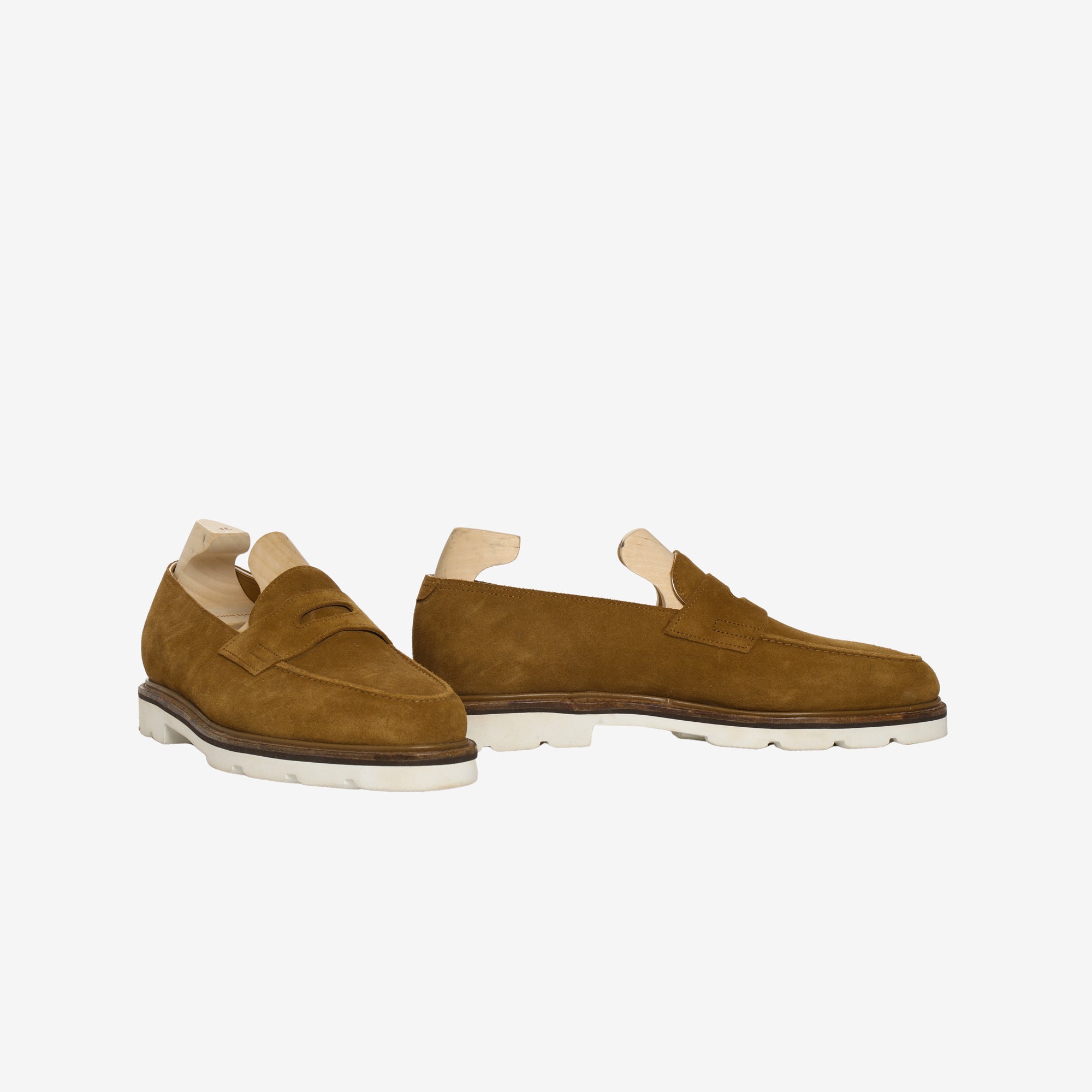 Bespoke Suede Lopez Loafers + Trees