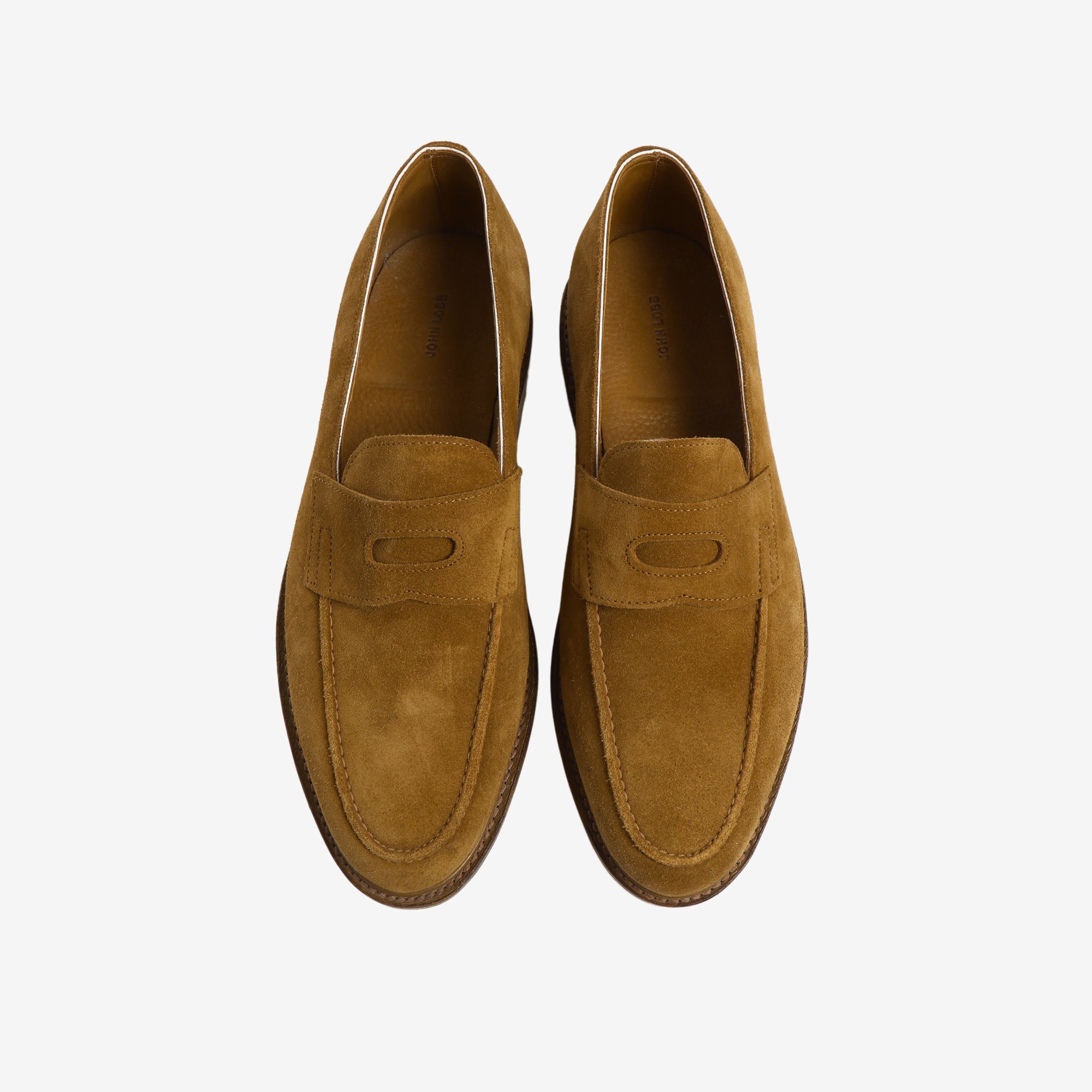 Bespoke Suede Lopez Loafers + Trees
