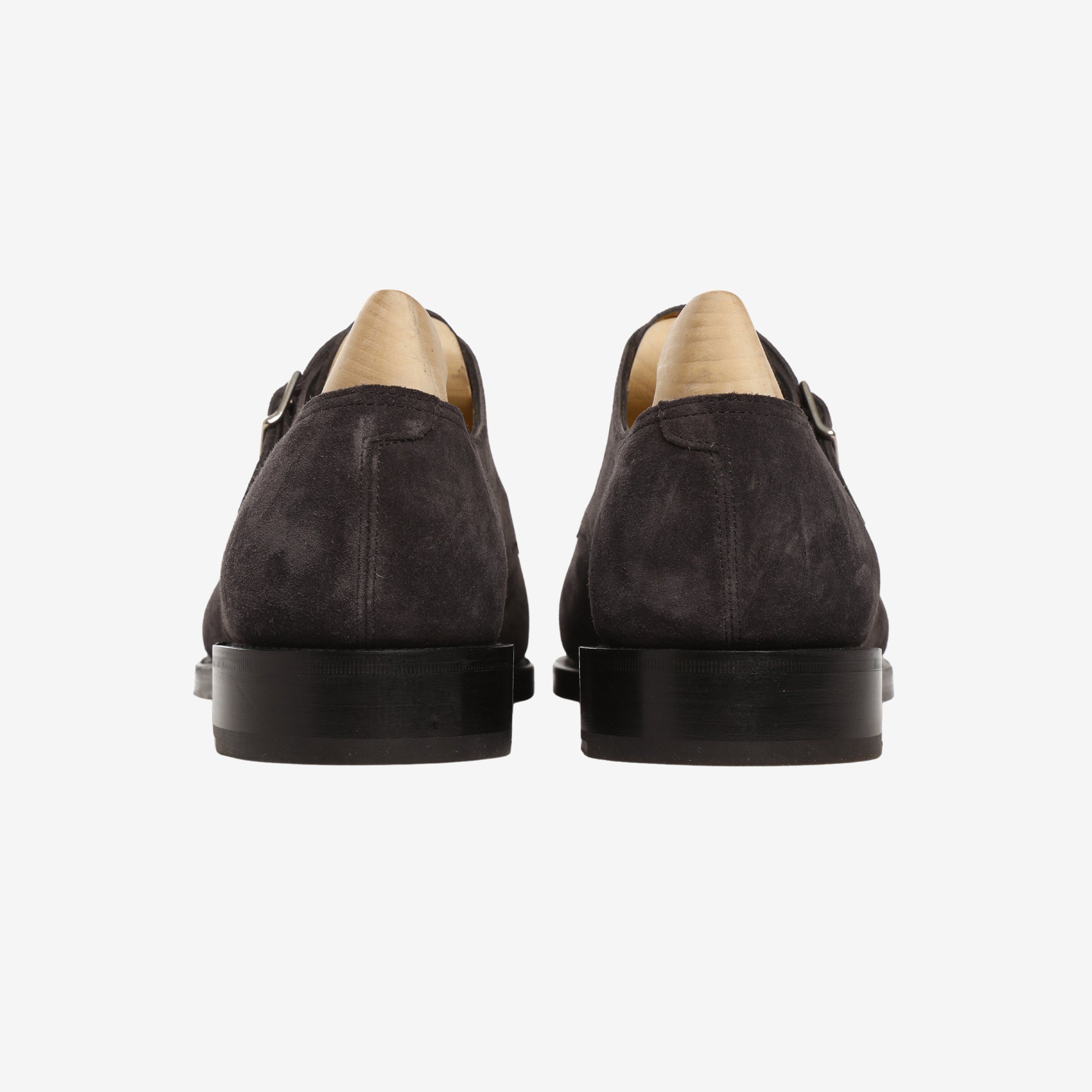 Suede William Monk Strap + Trees