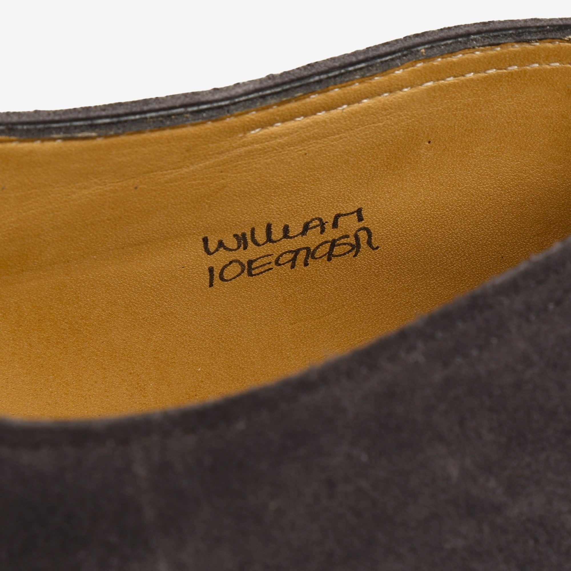 Suede William Monk Strap + Trees