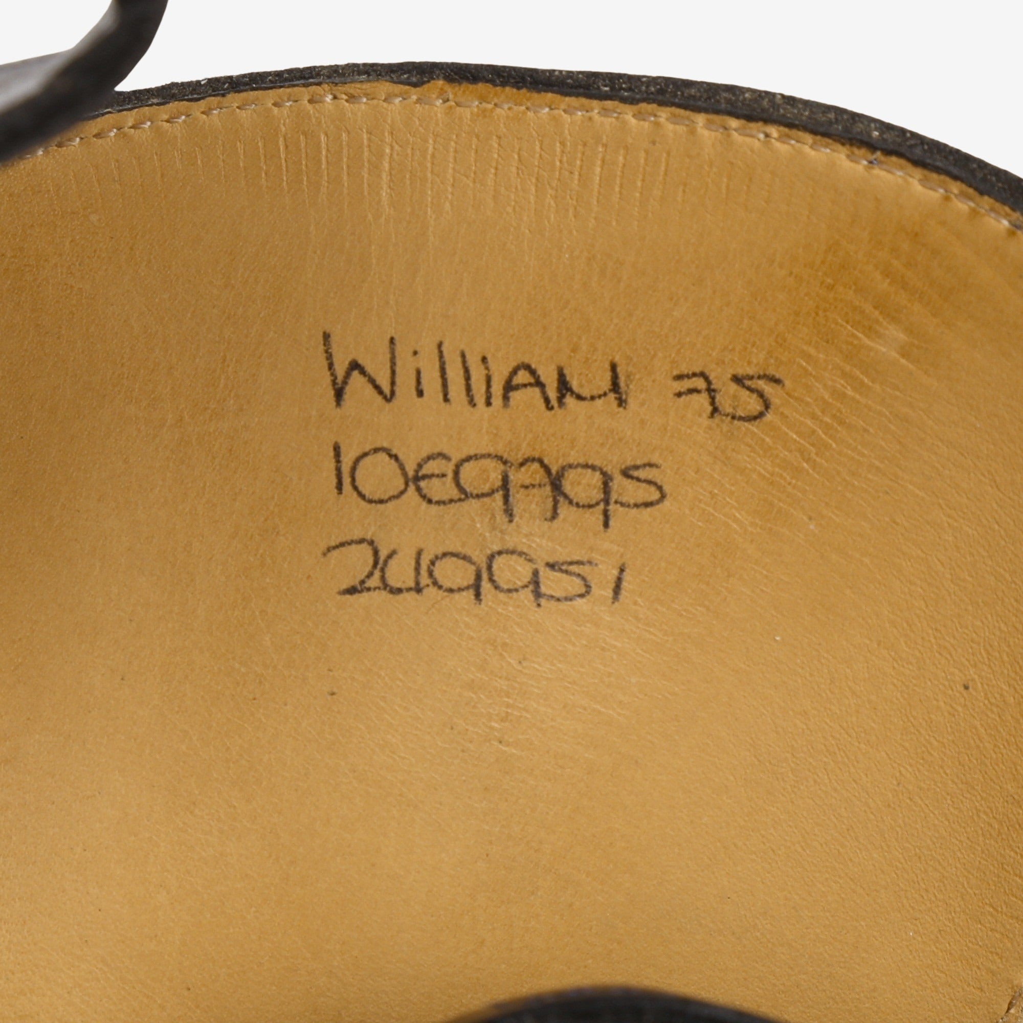 William 75 Monk Strap