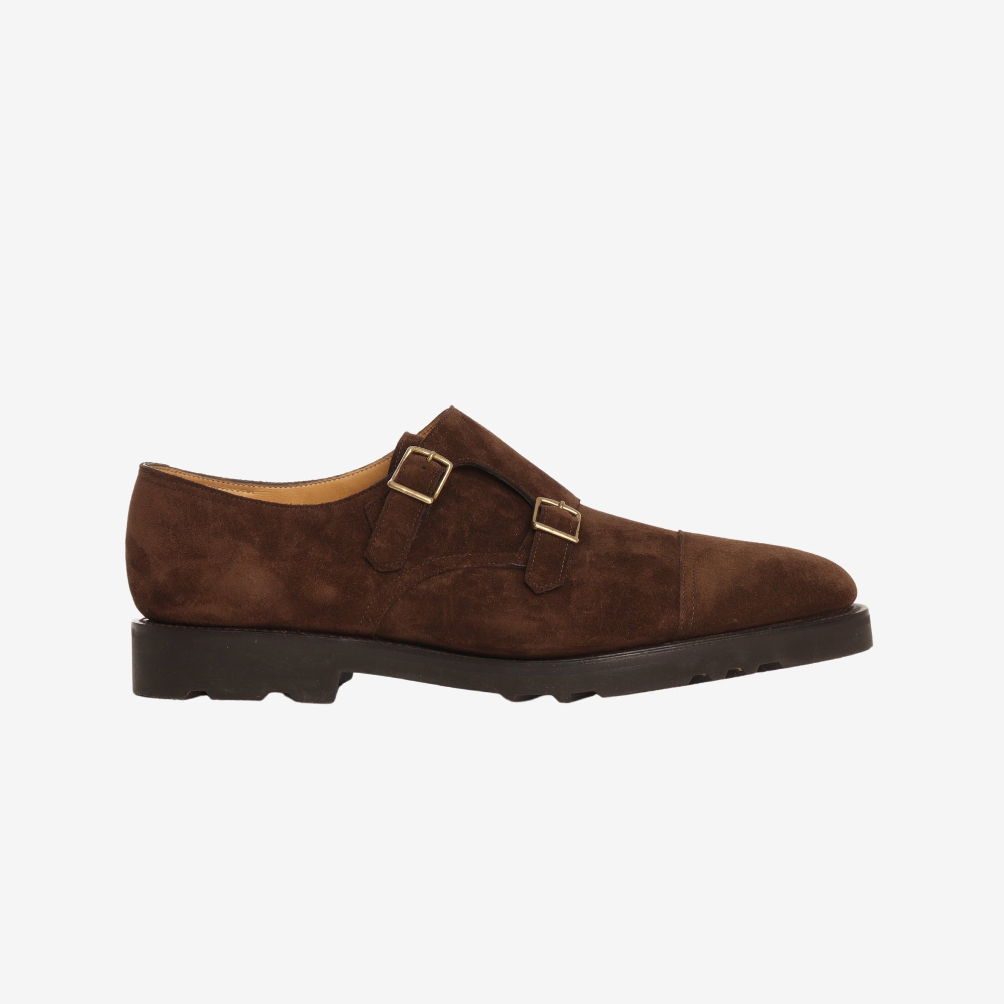 Suede William Monk Strap