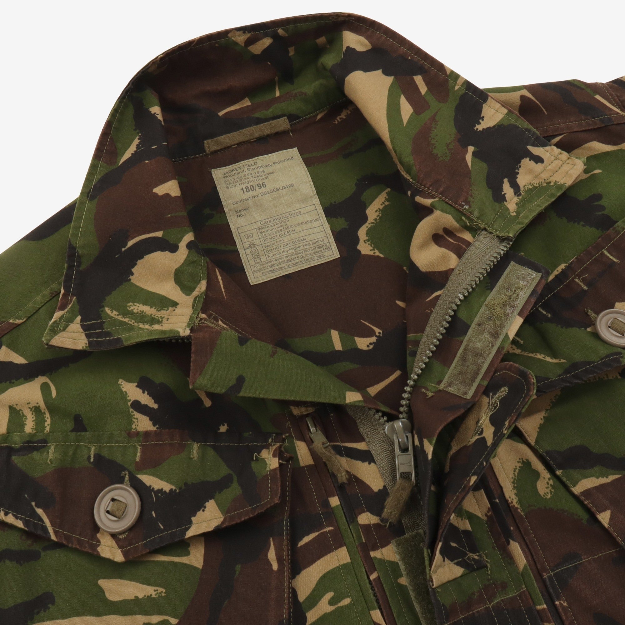 DPM Camo Combat Jacket