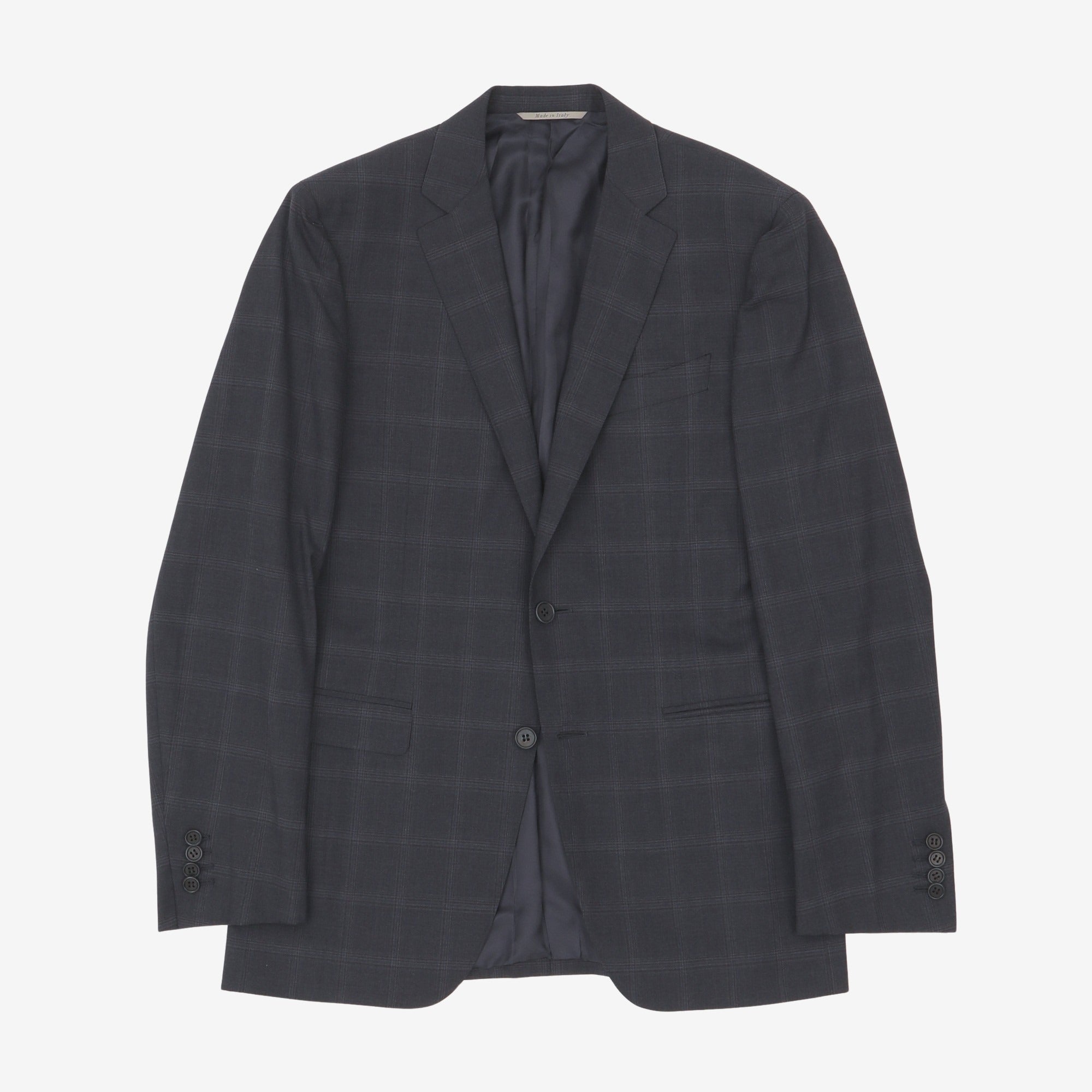 Check Wool Suit