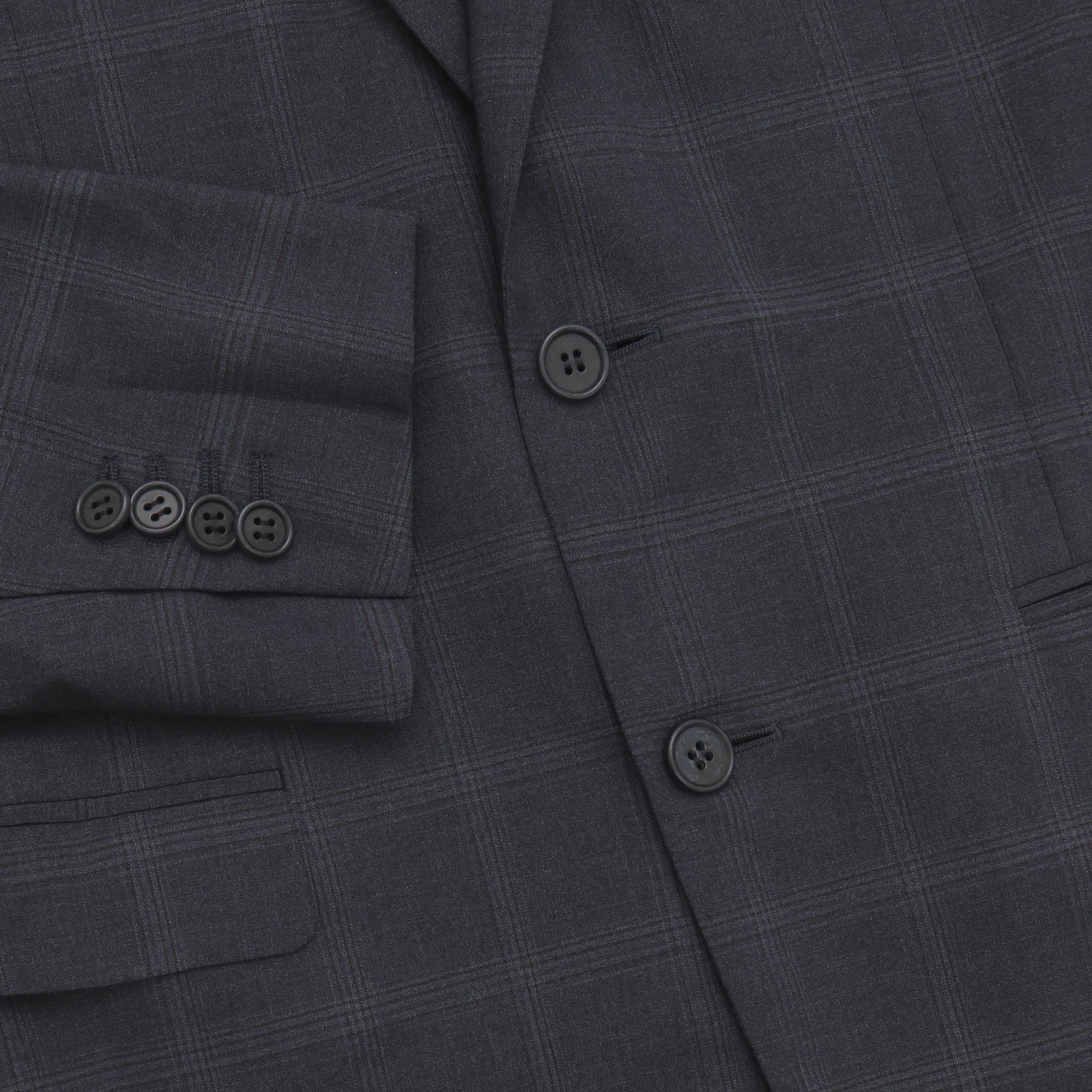 Check Wool Suit