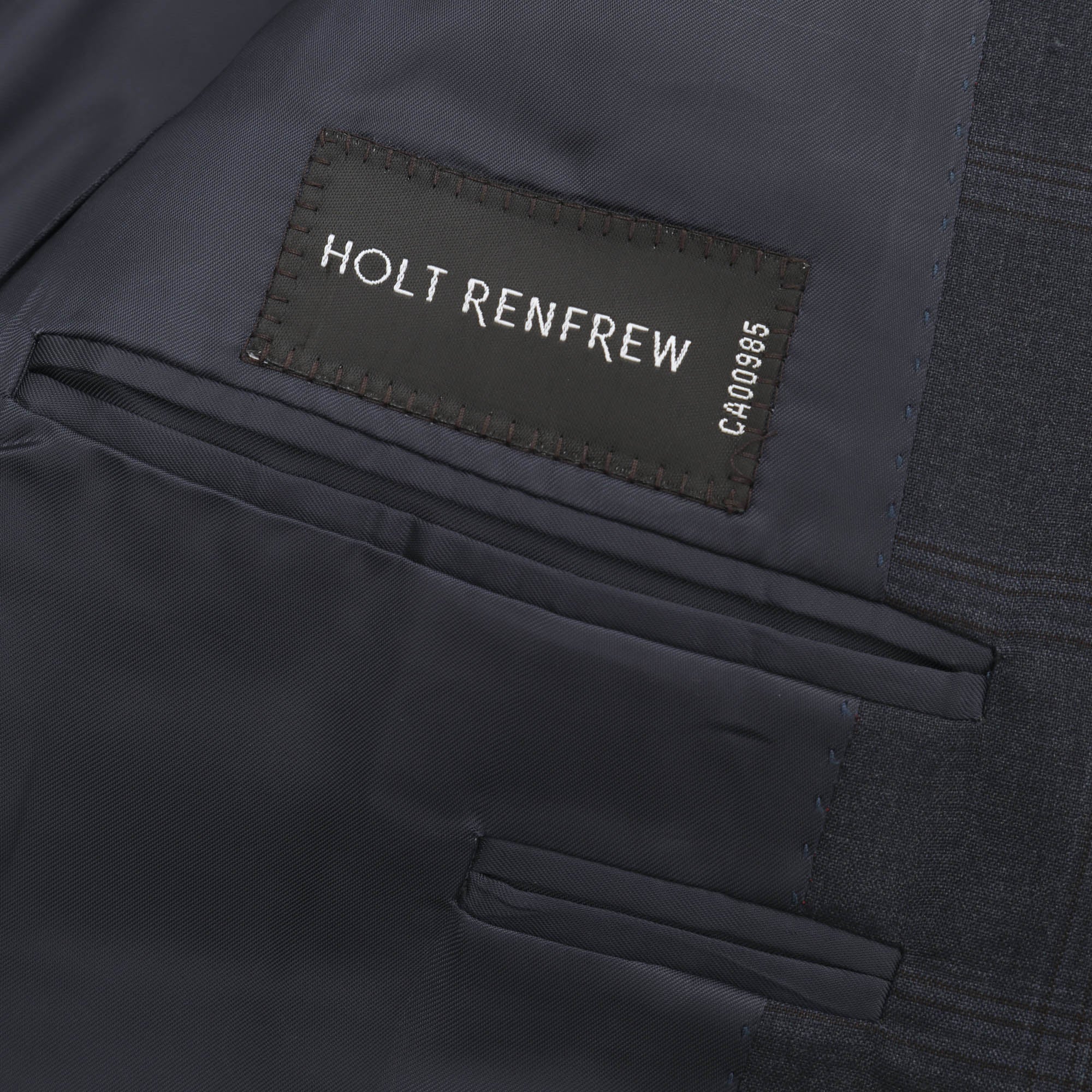 Check Wool Suit