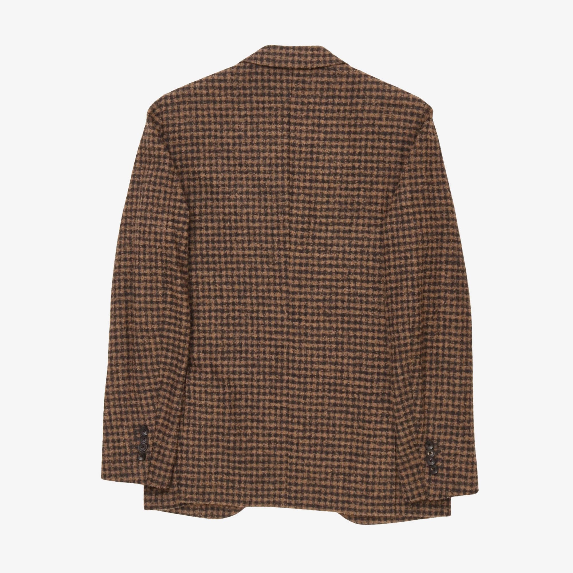 Alpaca Blend Check Blazer