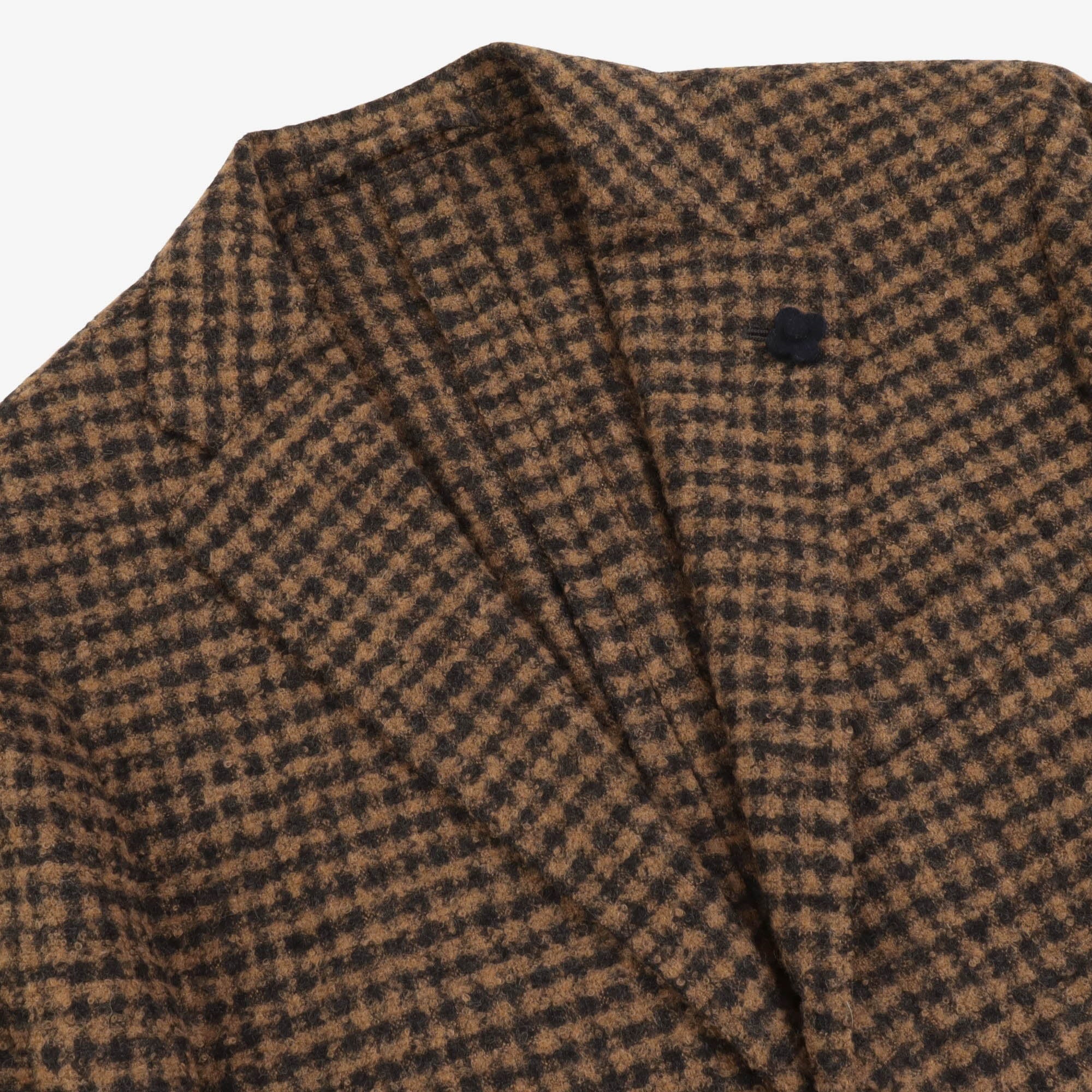 Alpaca Blend Check Blazer