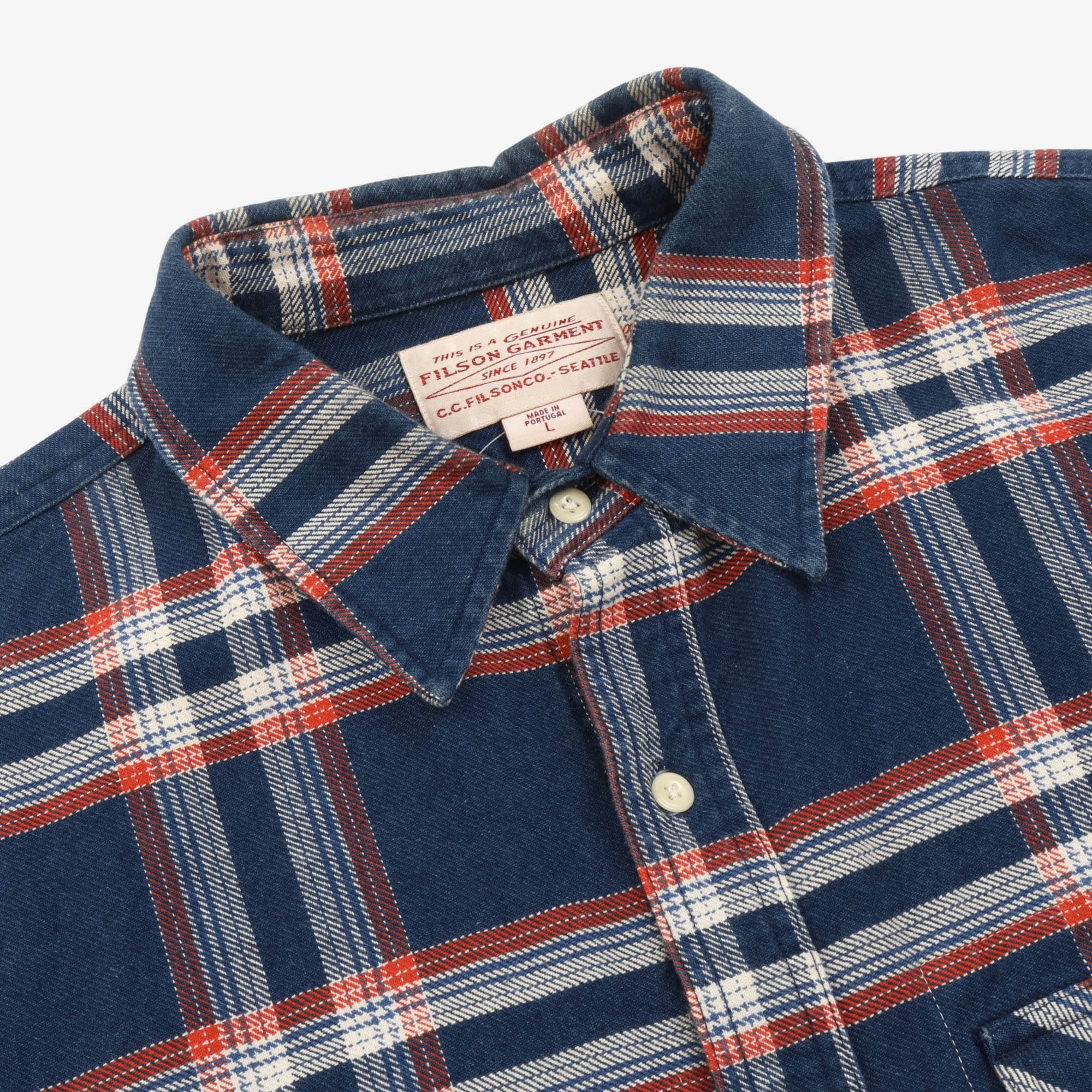 Check Plaid Work Shirt