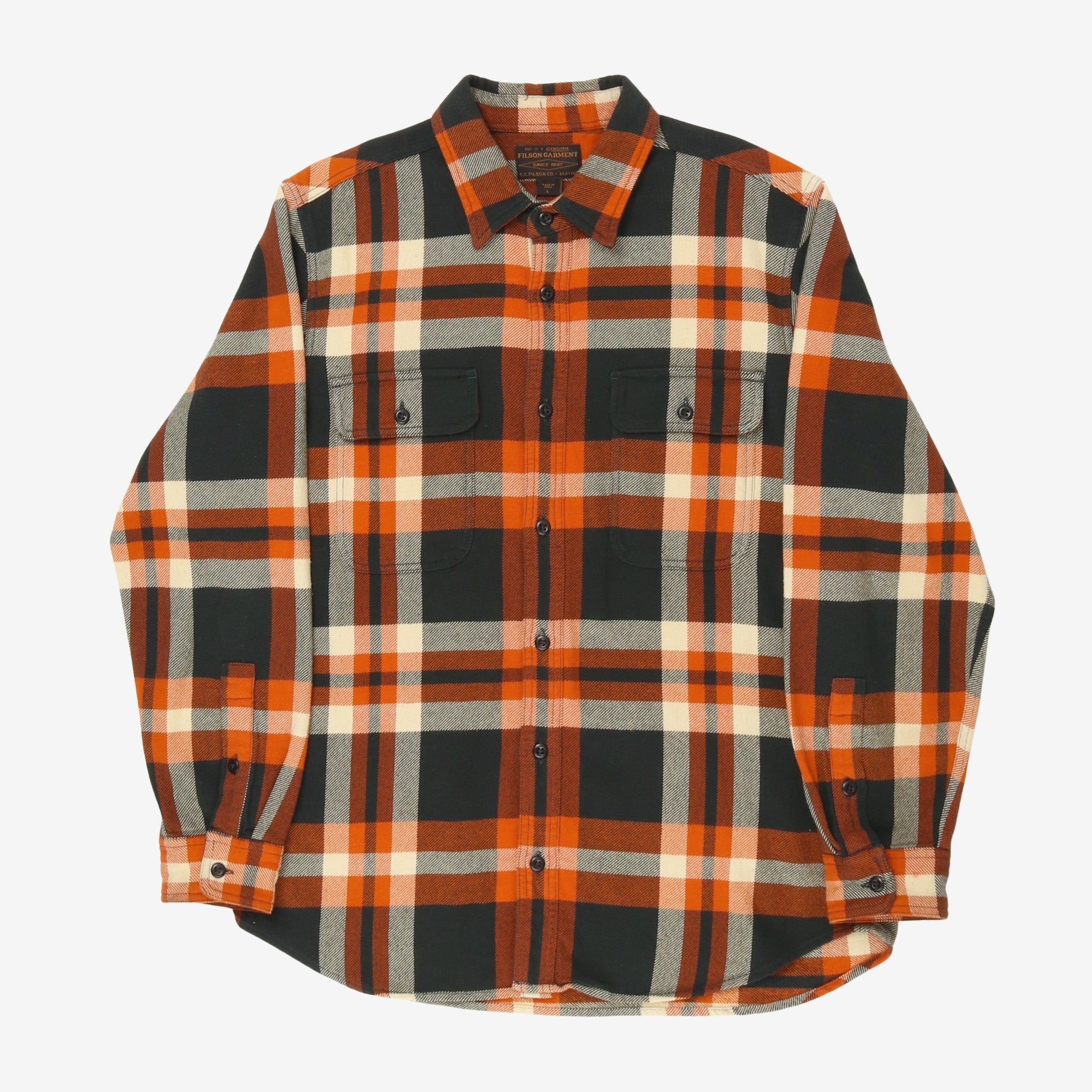 Vintage Flannel Work Shirt