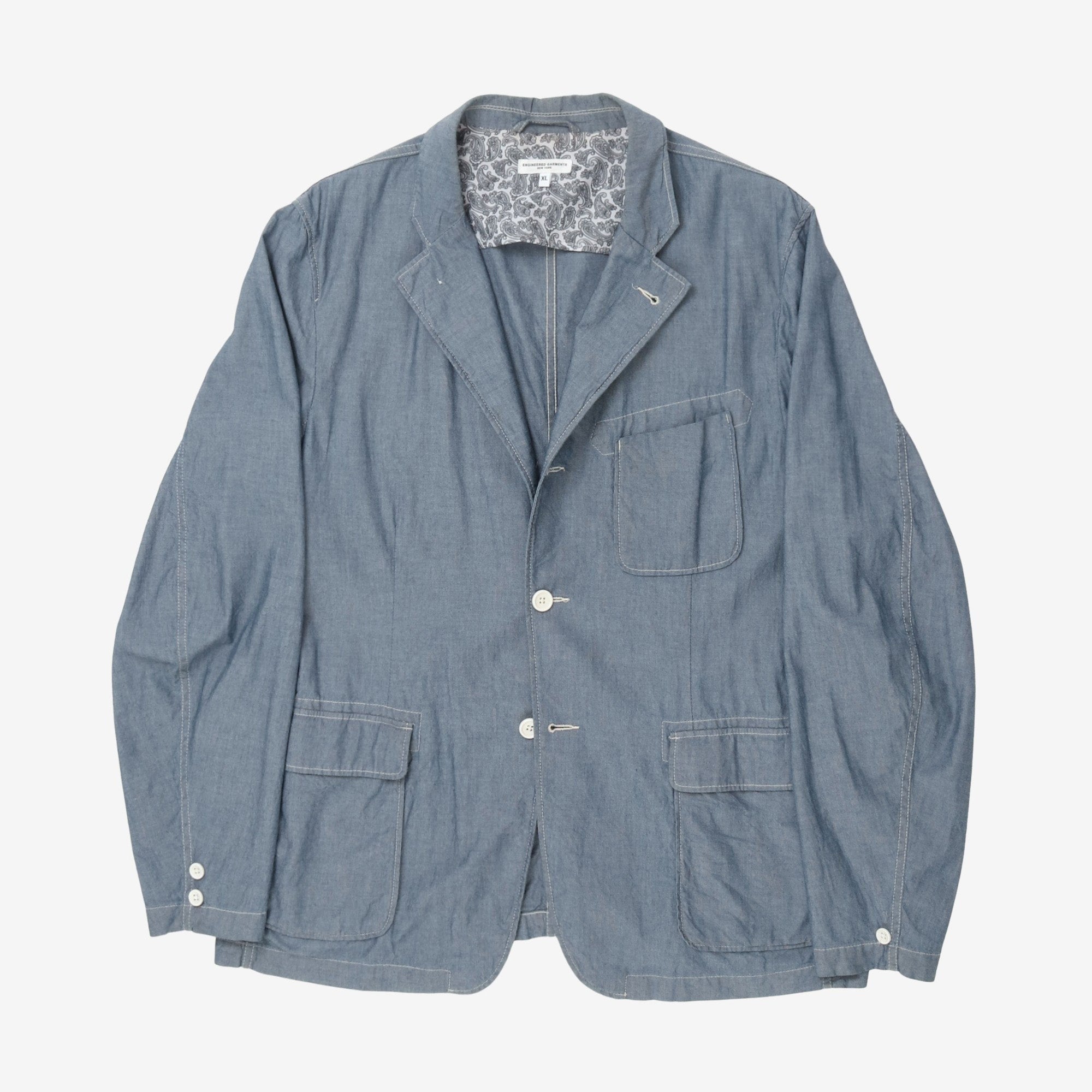 Chambray Baker Jacket