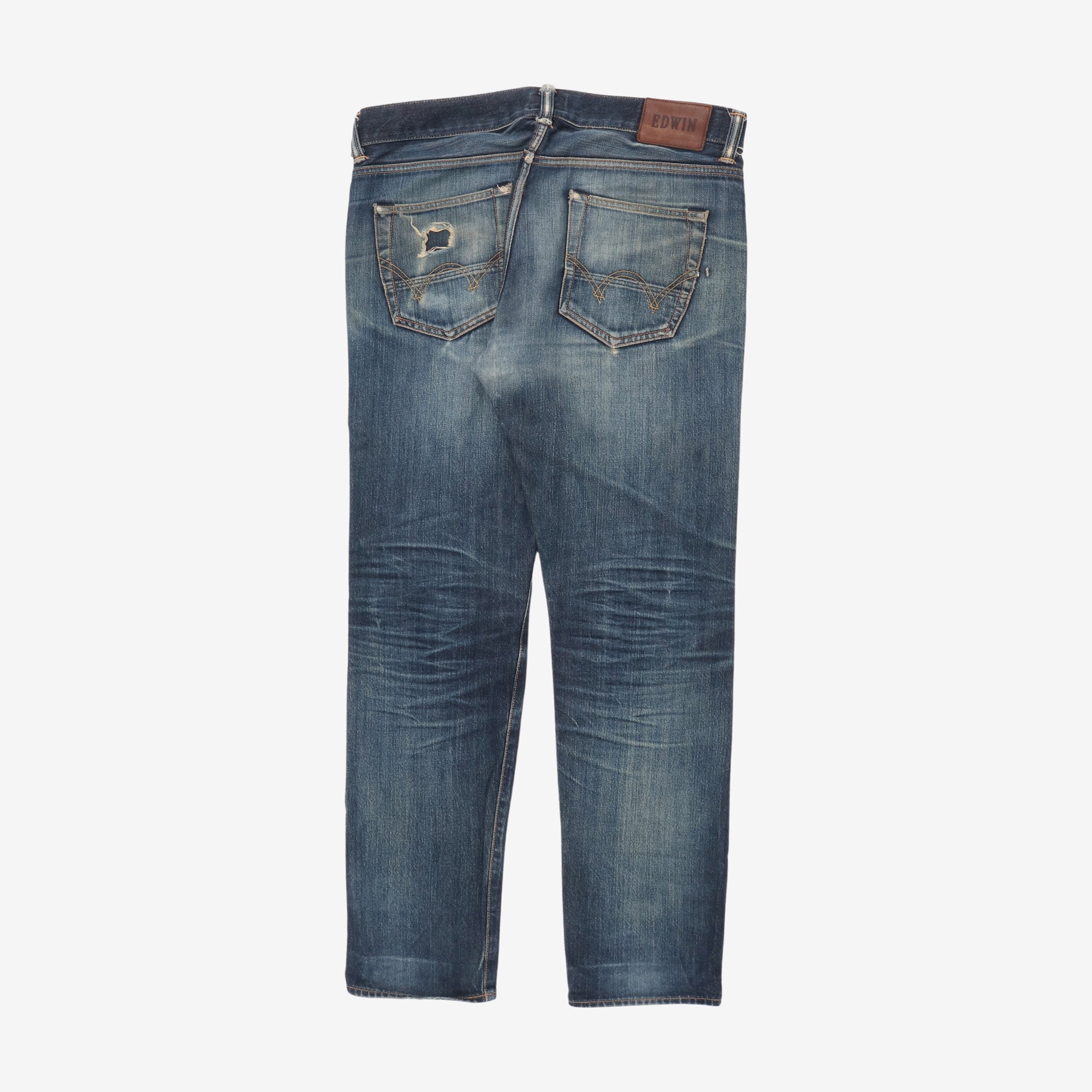 ED-80 Slim Tapered Selvedge Jeans (35W X 30.5L)