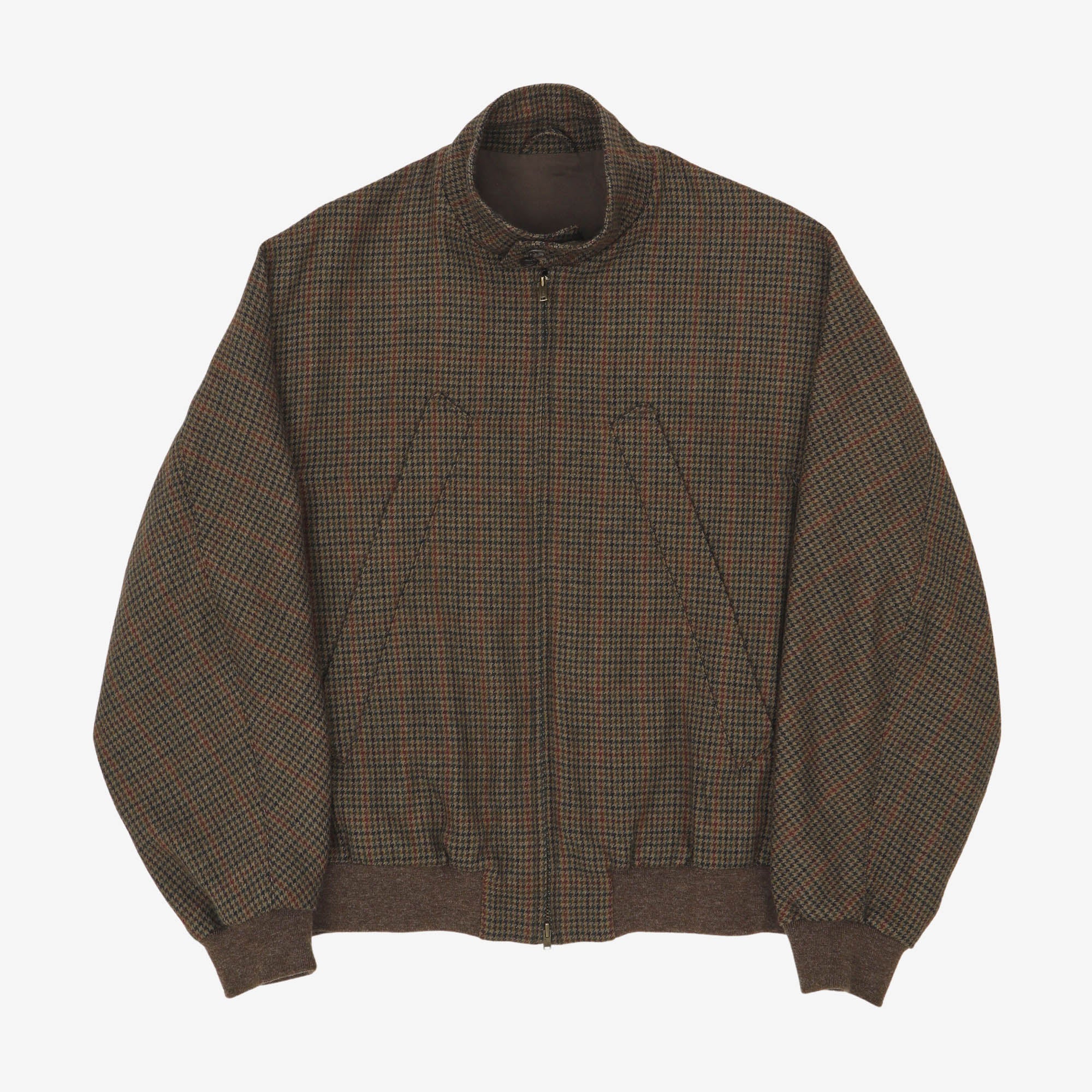 Classic Houndstooth Harrington