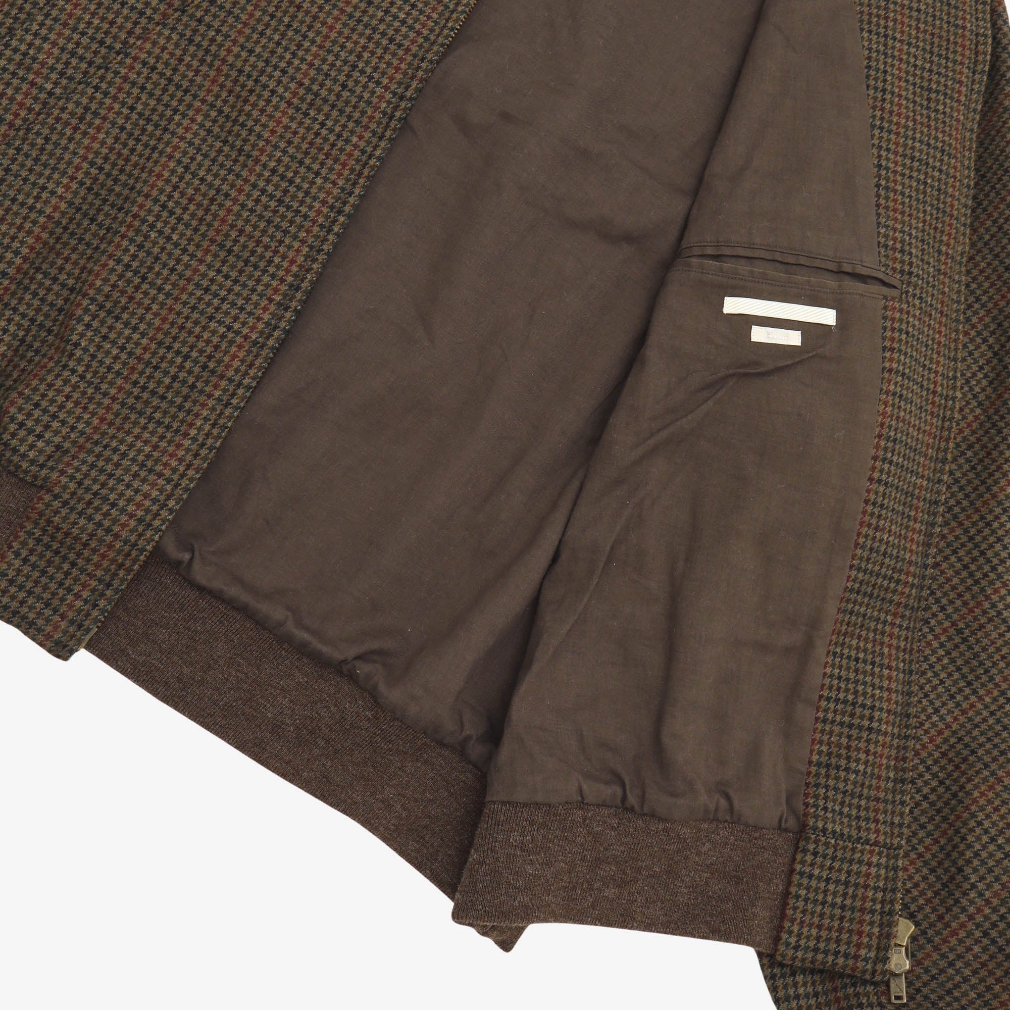 Classic Houndstooth Harrington