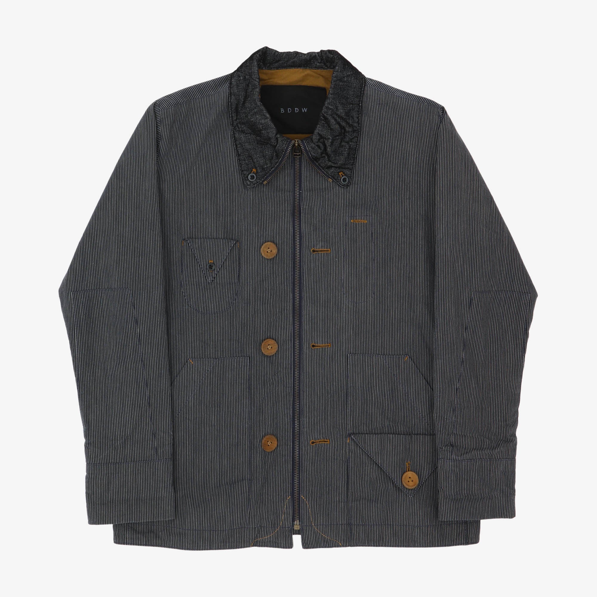 Hickory Stripe Work Jacket