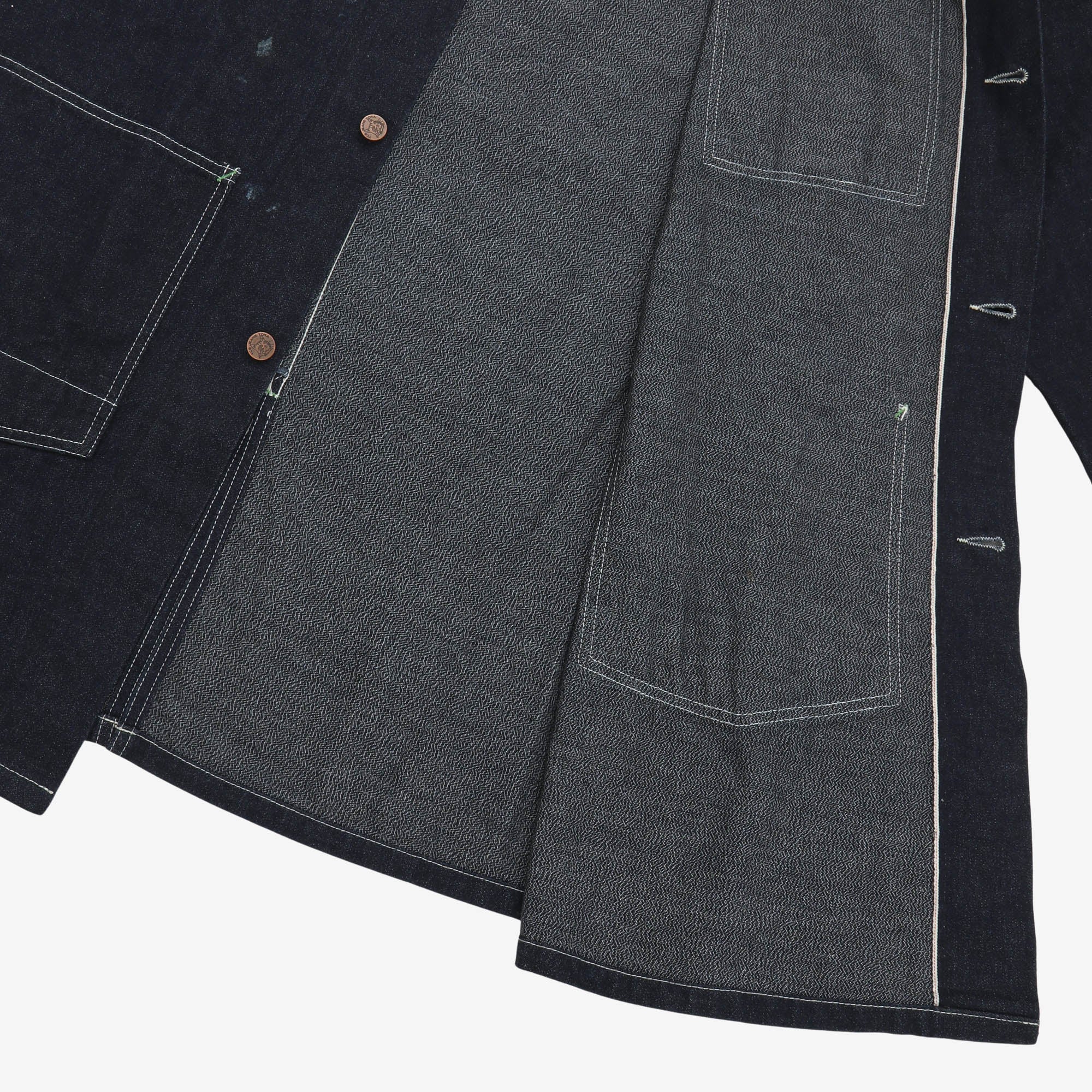 10oz Mottled Denim Tabbys Coat