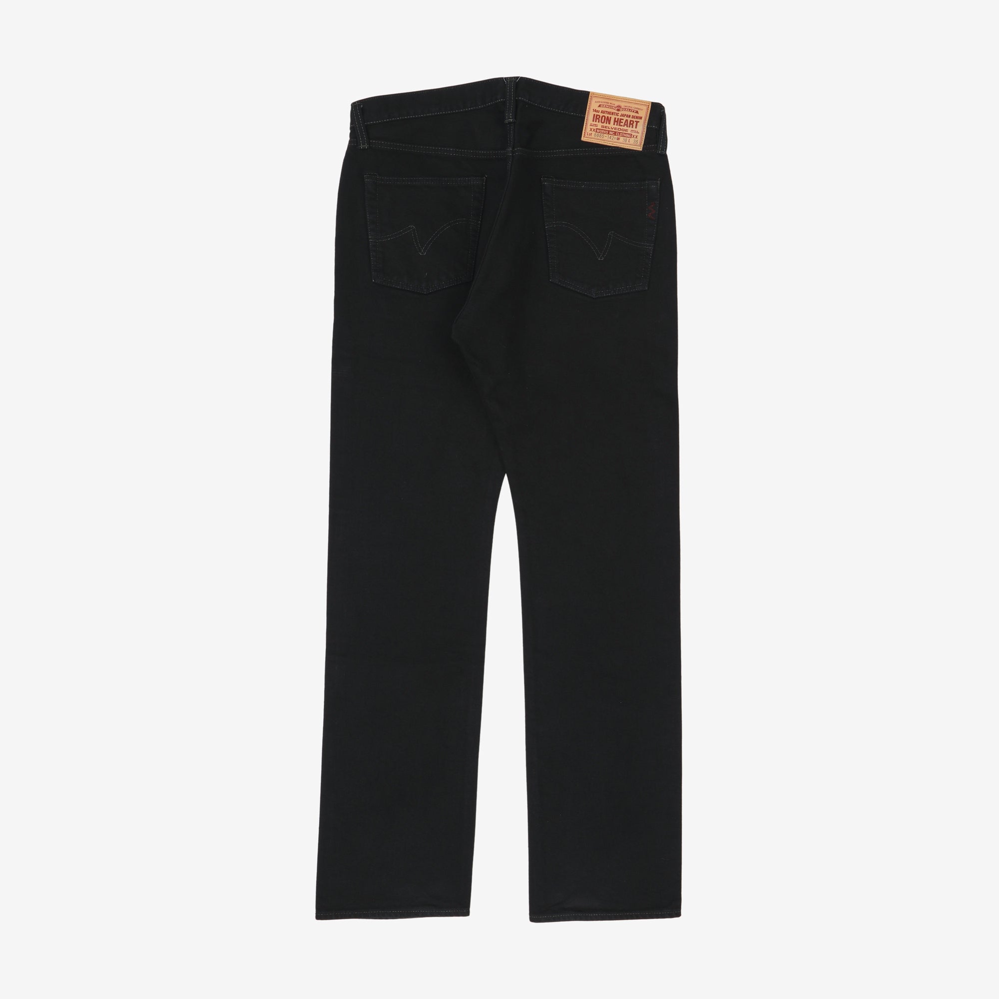 14oz OD Selvedge Relaxed Tapered Jeans (36W X 34L)
