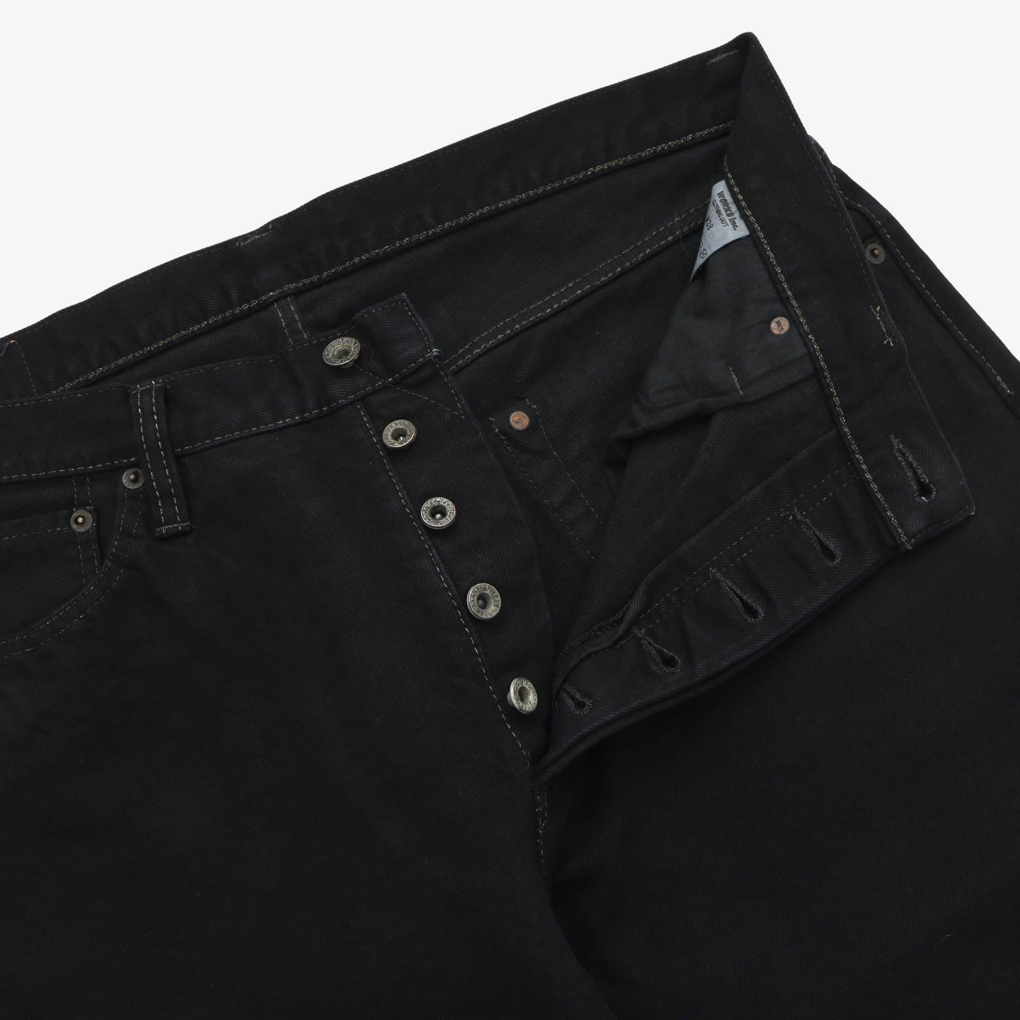14oz OD Selvedge Relaxed Tapered Jeans (36W X 34L)